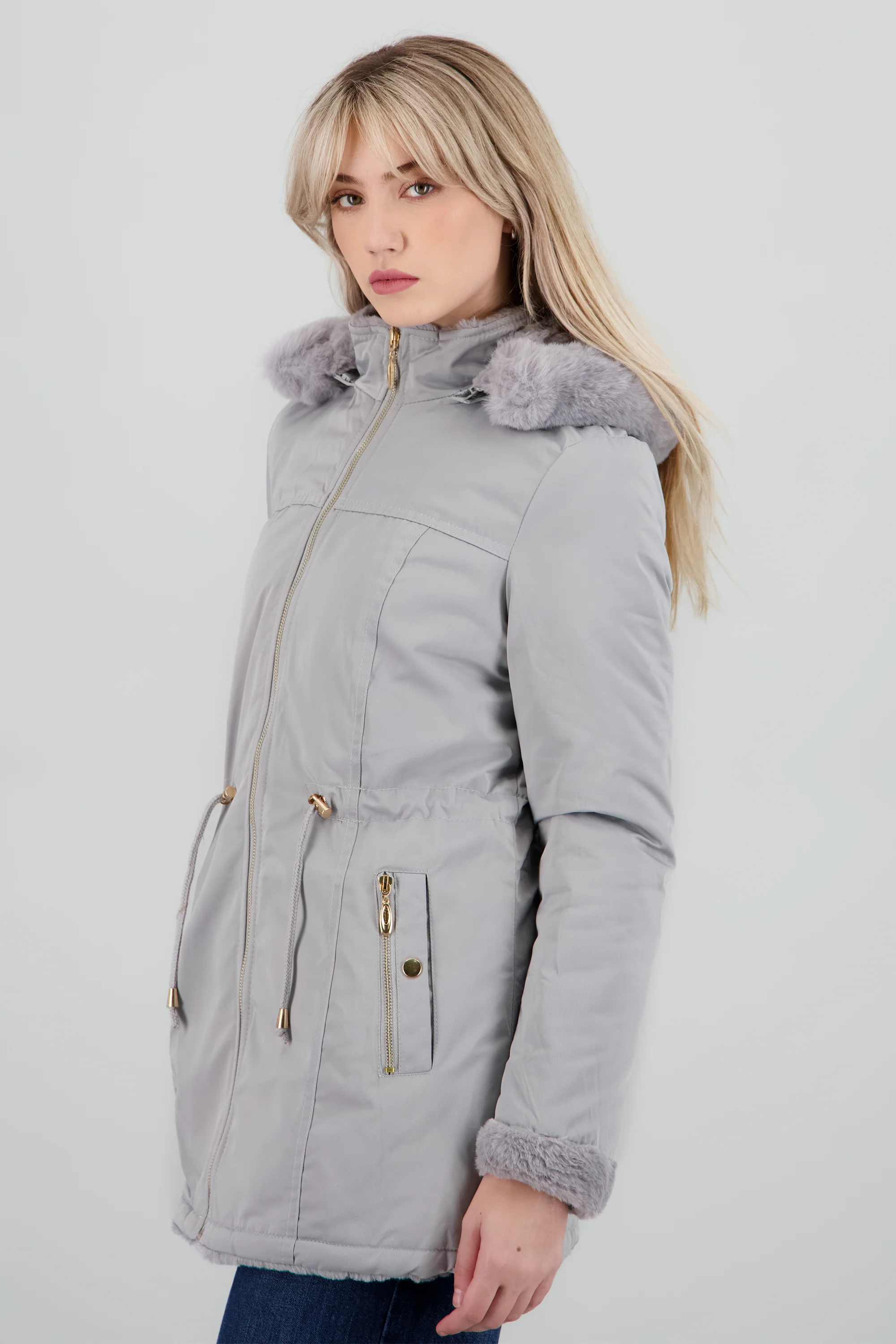 Gabardina gorro jareta - Image 3
