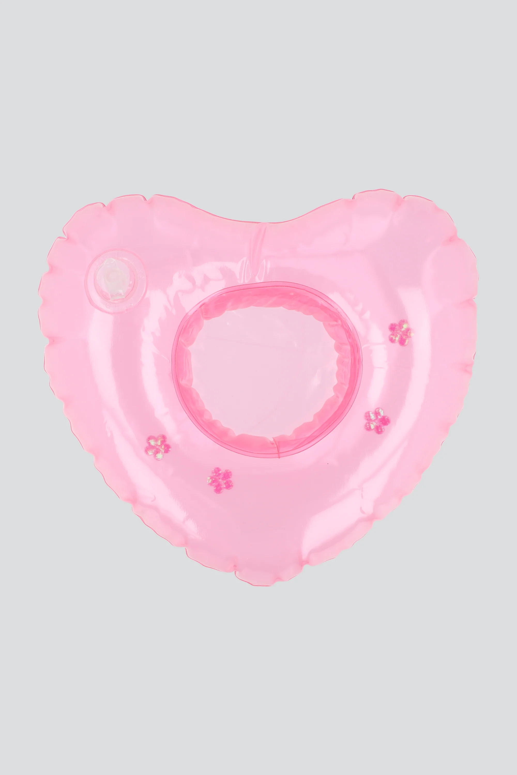 Inflable corazon flores para vaso