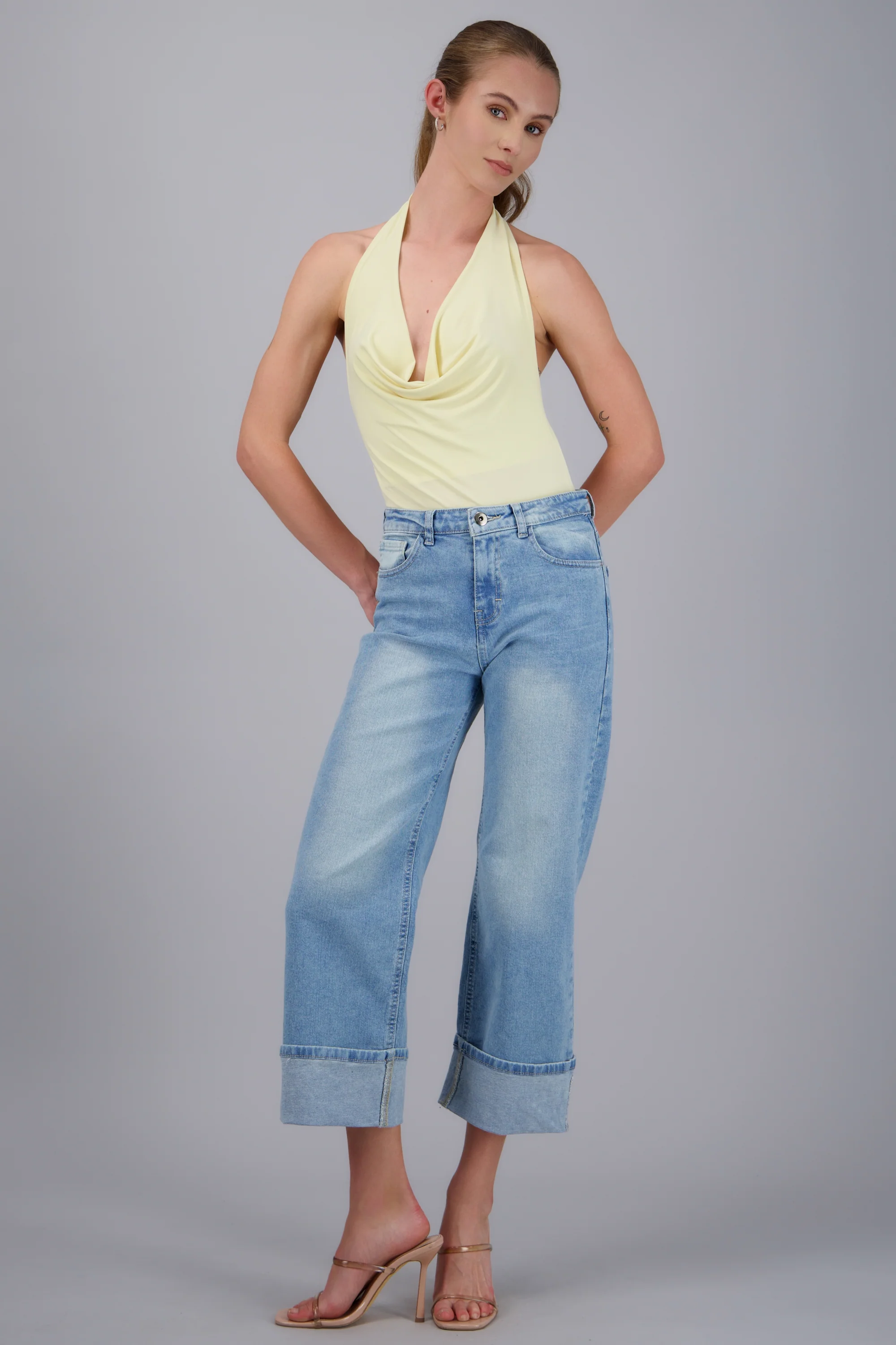 Jeans baggy tiro medio valenciana Hypsters