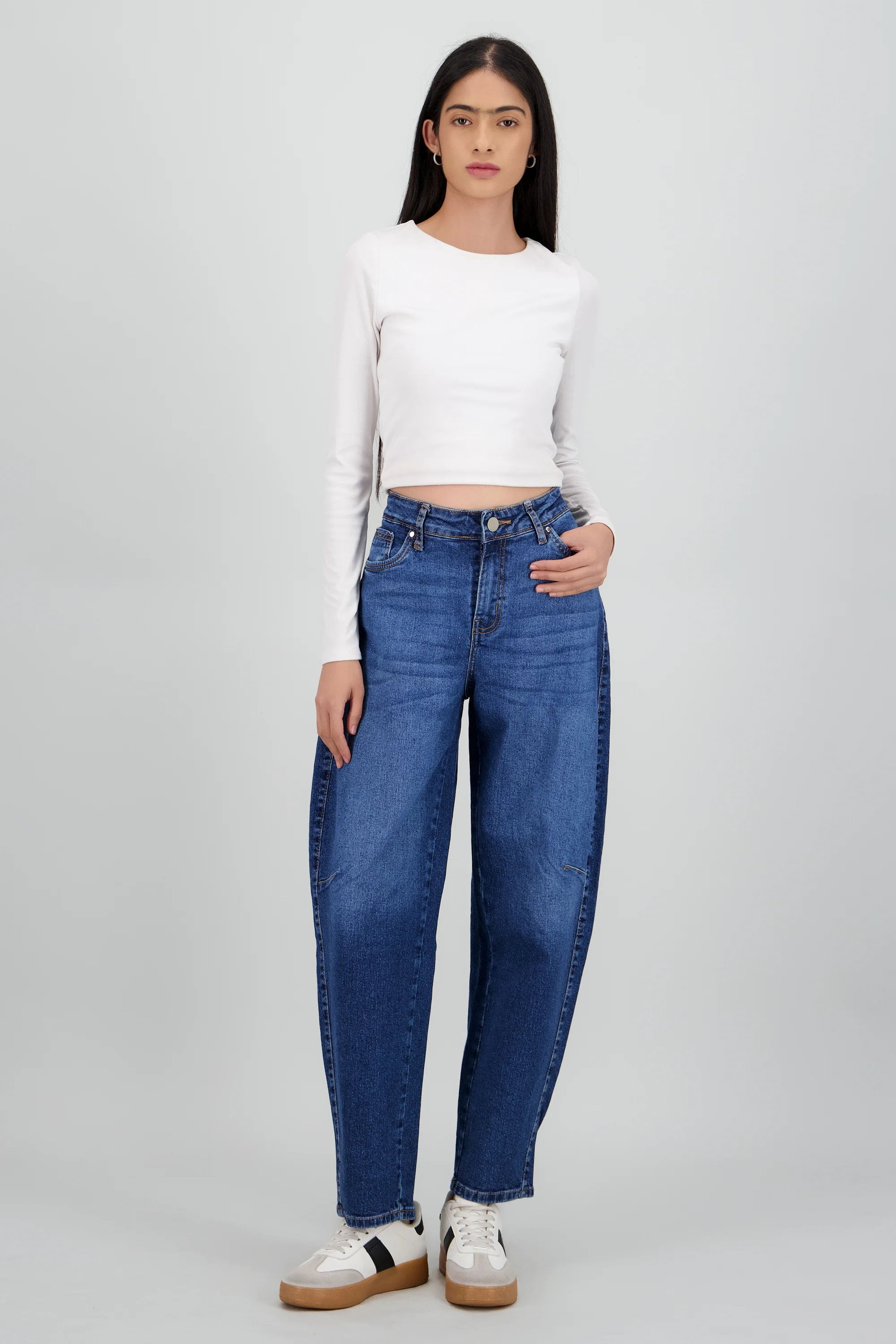 Jeans barrel amplios