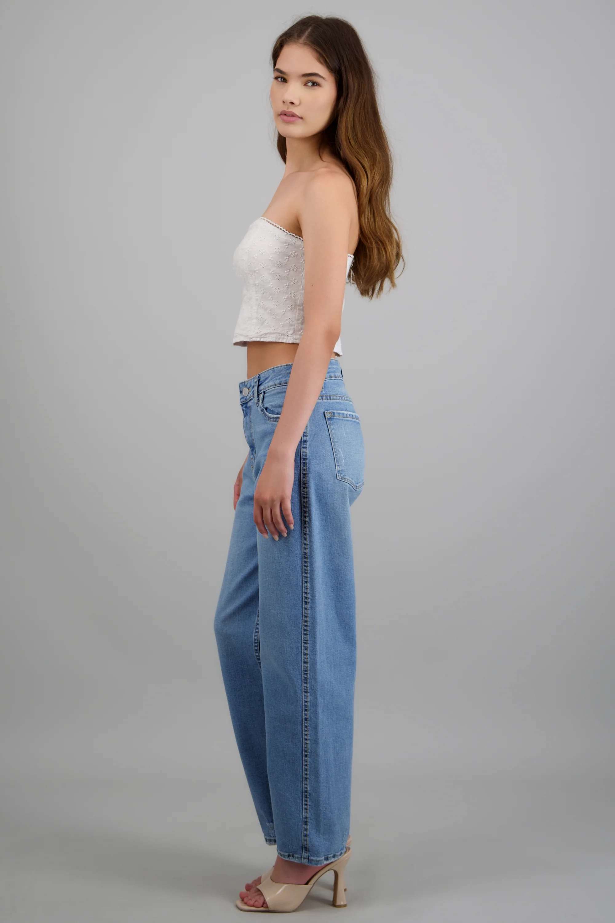 Jeans barrel mid rise - Image 2