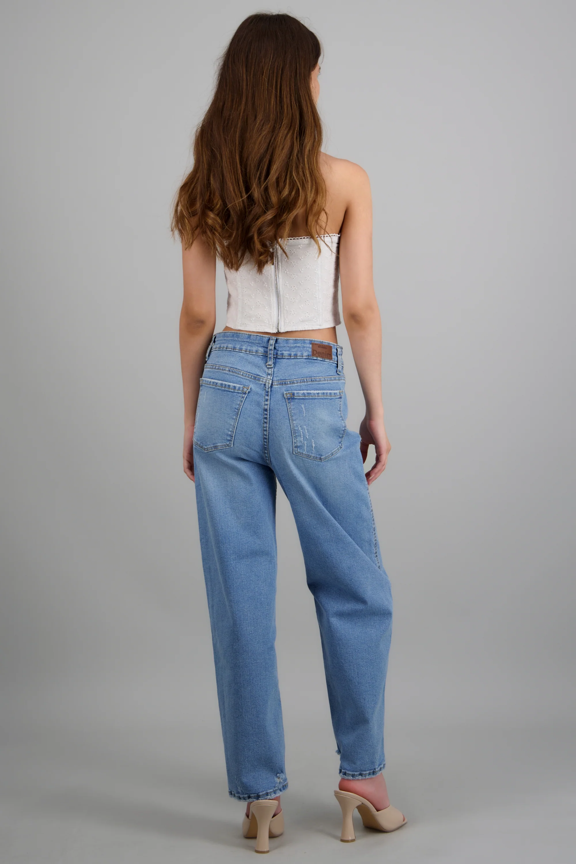 Jeans barrel mid rise - Image 4