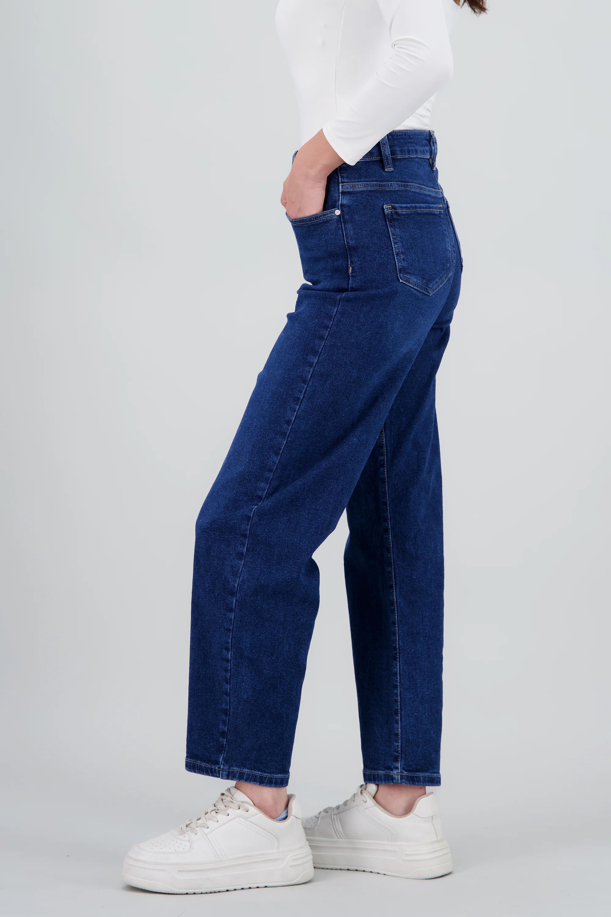 Jeans barrel mid rise - Image 3