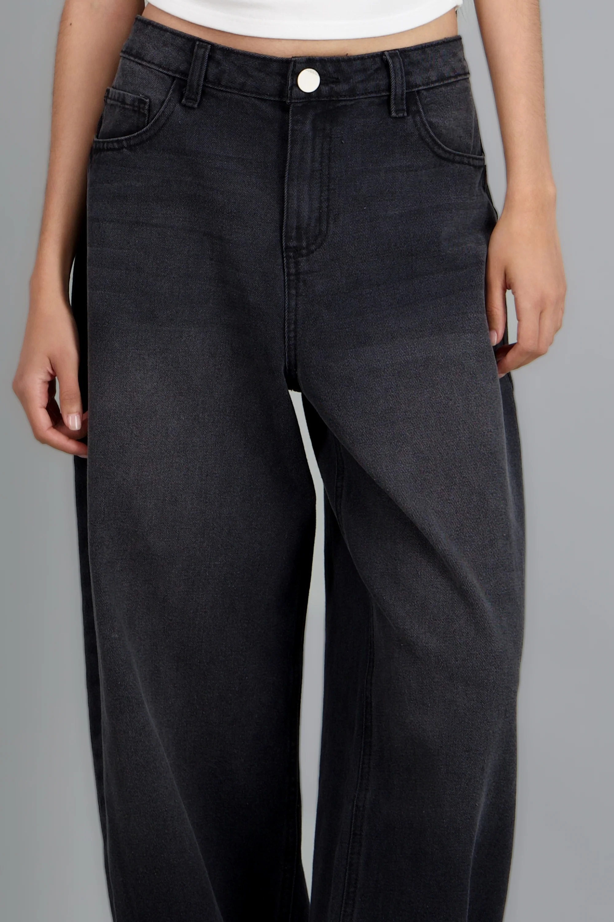 Jeans barrel obscuros - Image 5