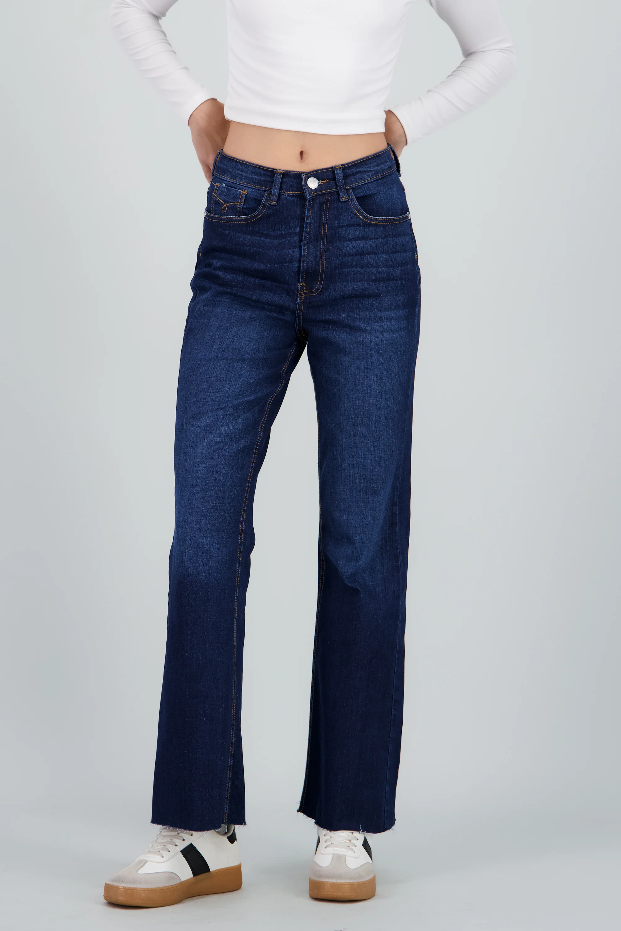 Jeans basicos flare dobladillo - Image 2