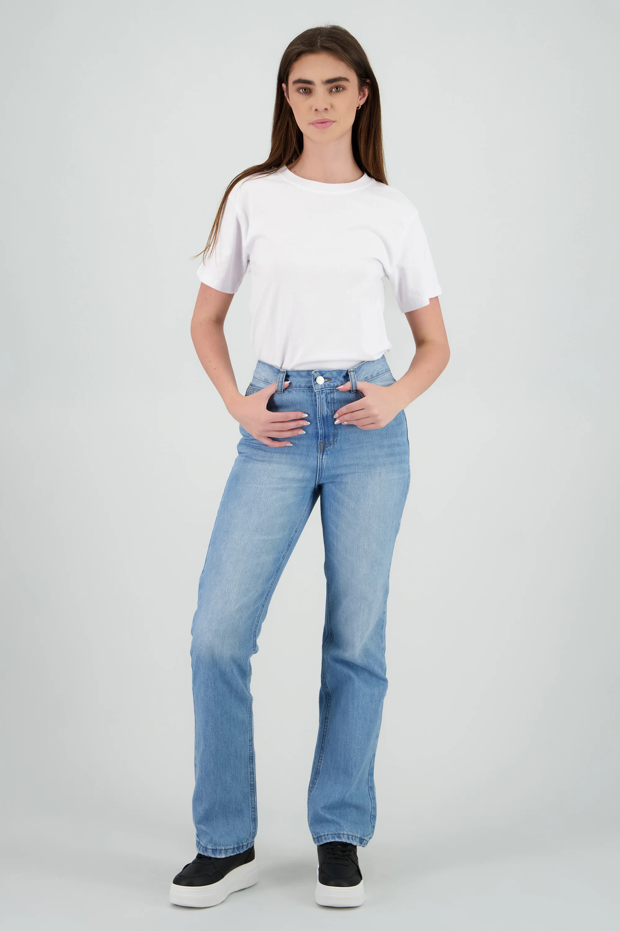 Jeans básicos straight