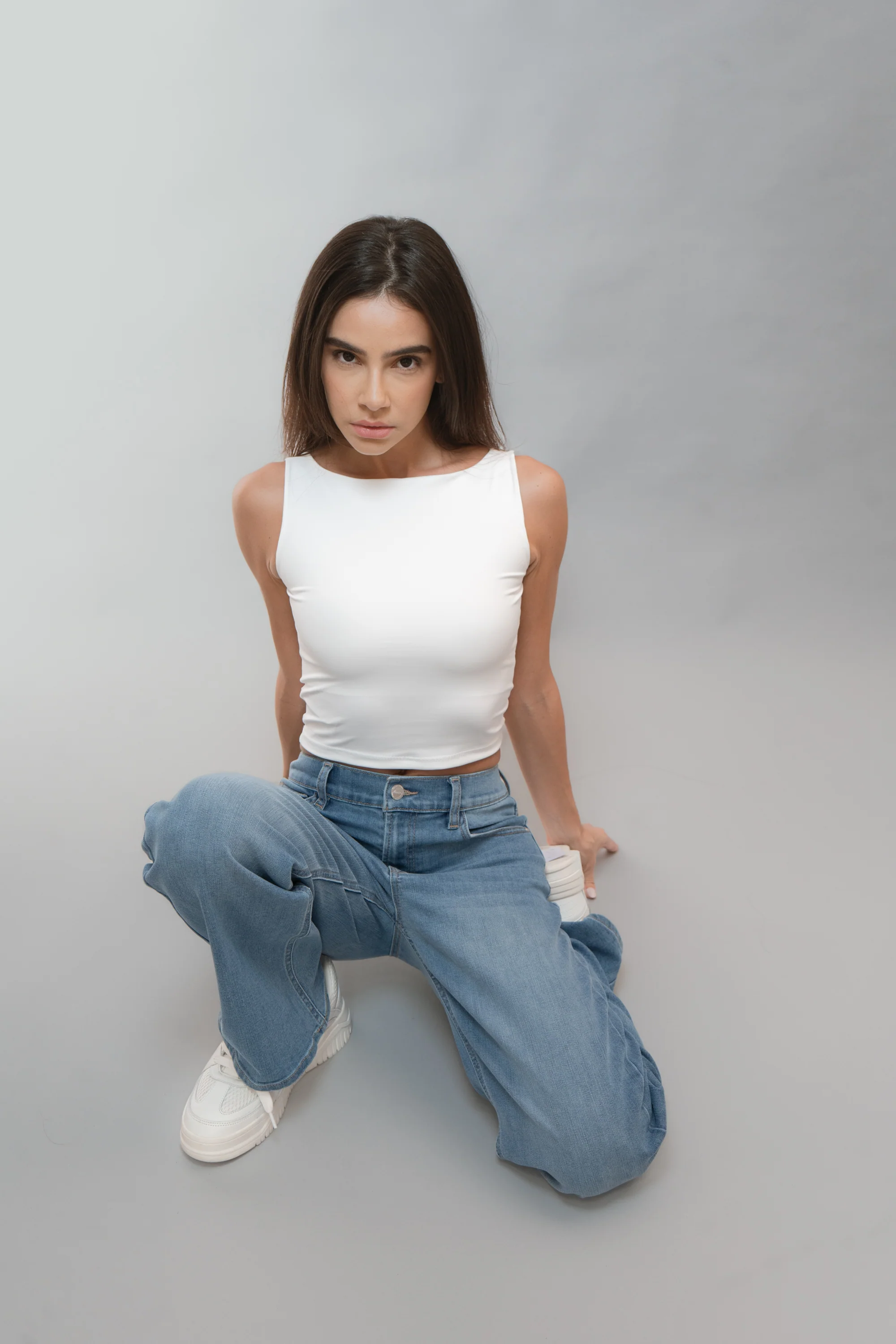 Jeans básicos wide leg - Image 2