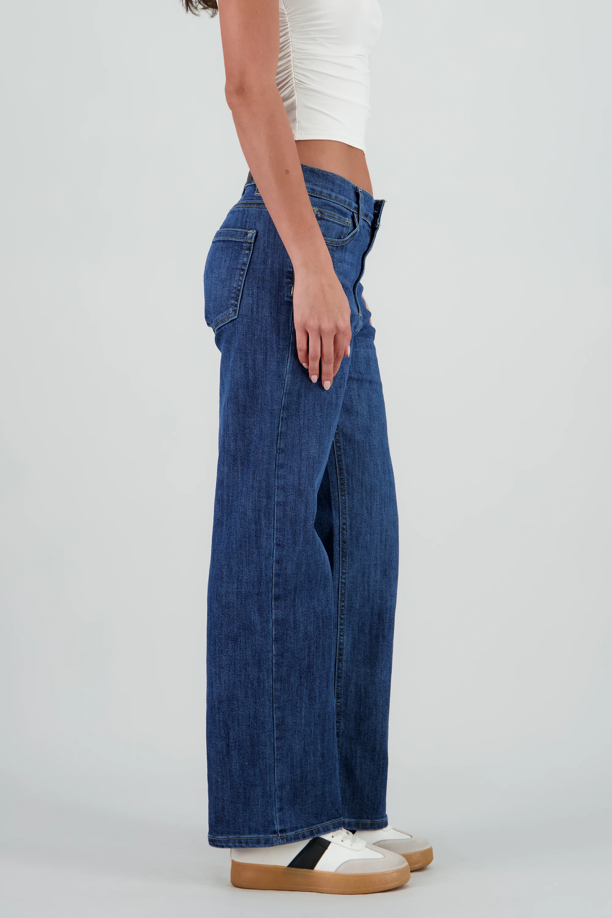 Jeans básicos wide leg - Image 3