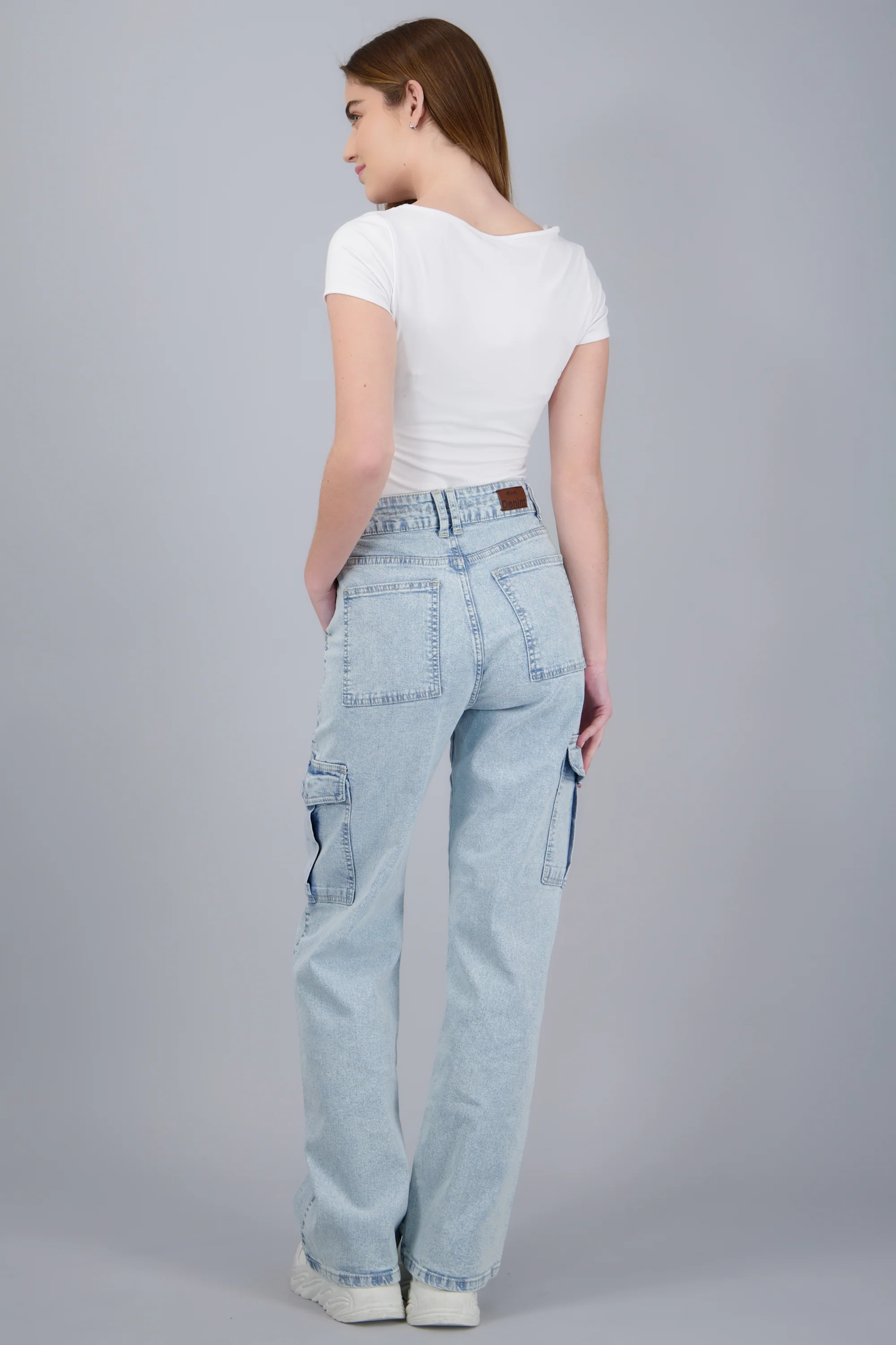 JEANS CARGO BOLSAS EN COSTADOS - Image 4