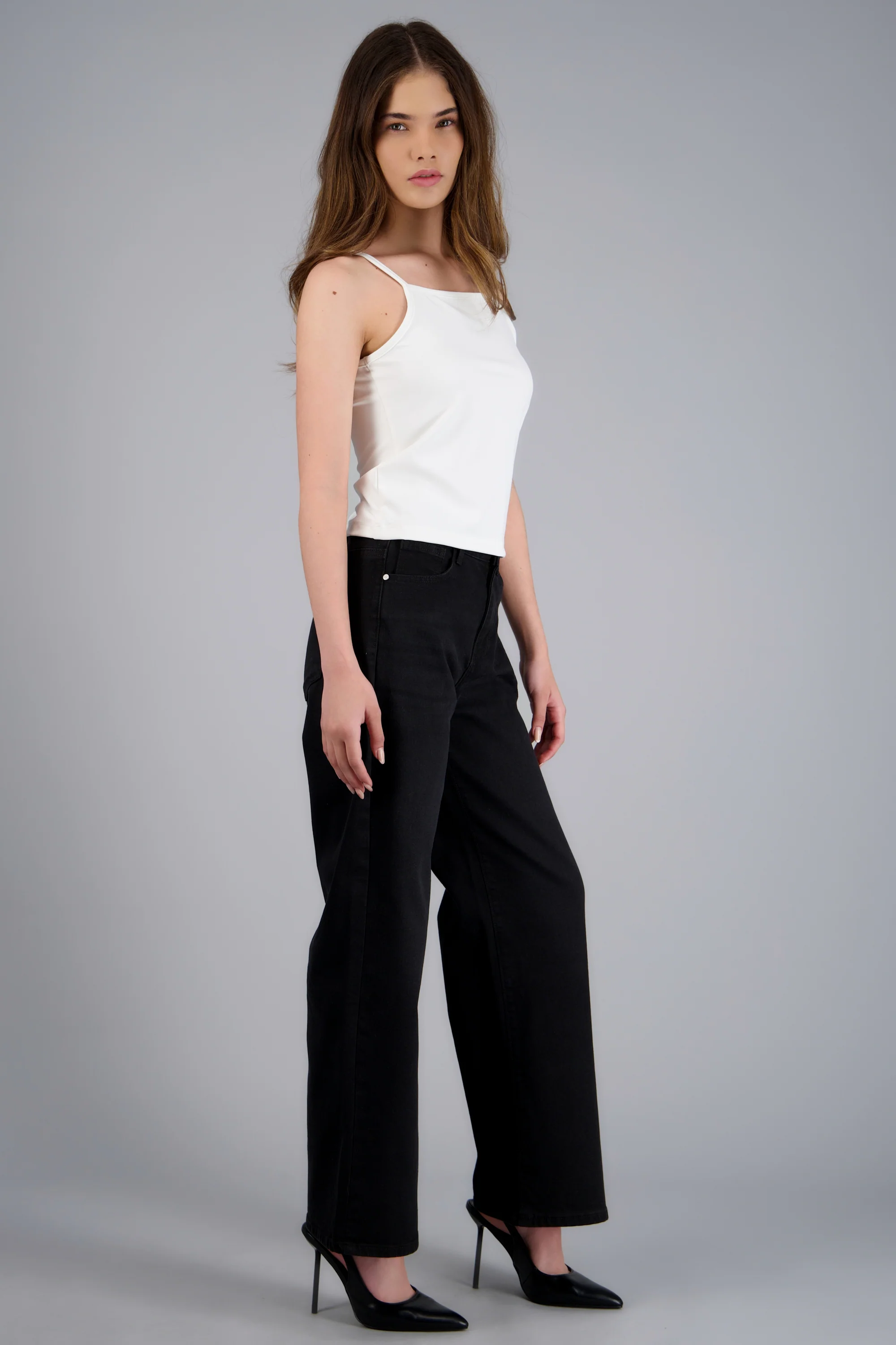 Jeans cropped flare - Image 2