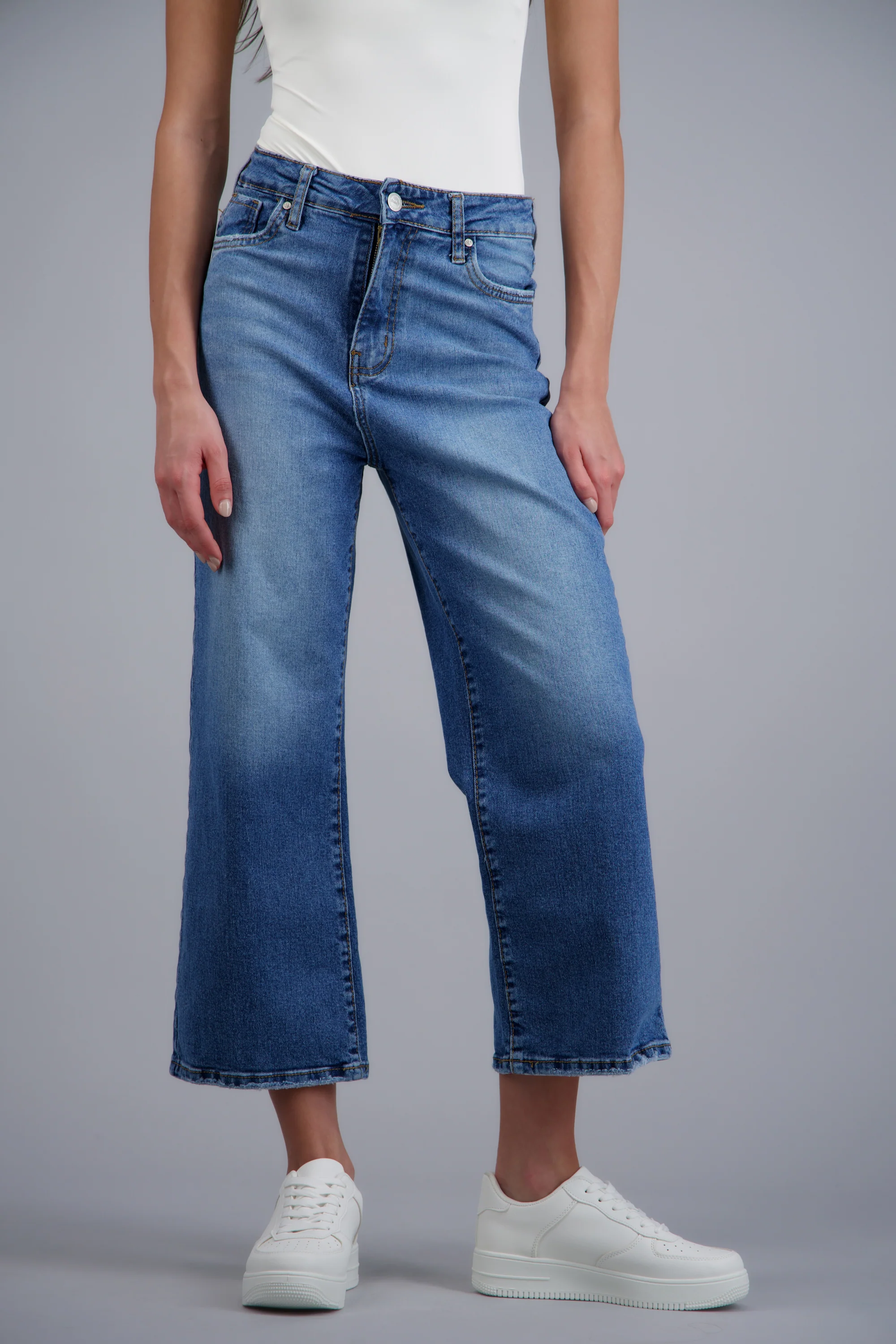 Jeans cropped mid rise - Image 2