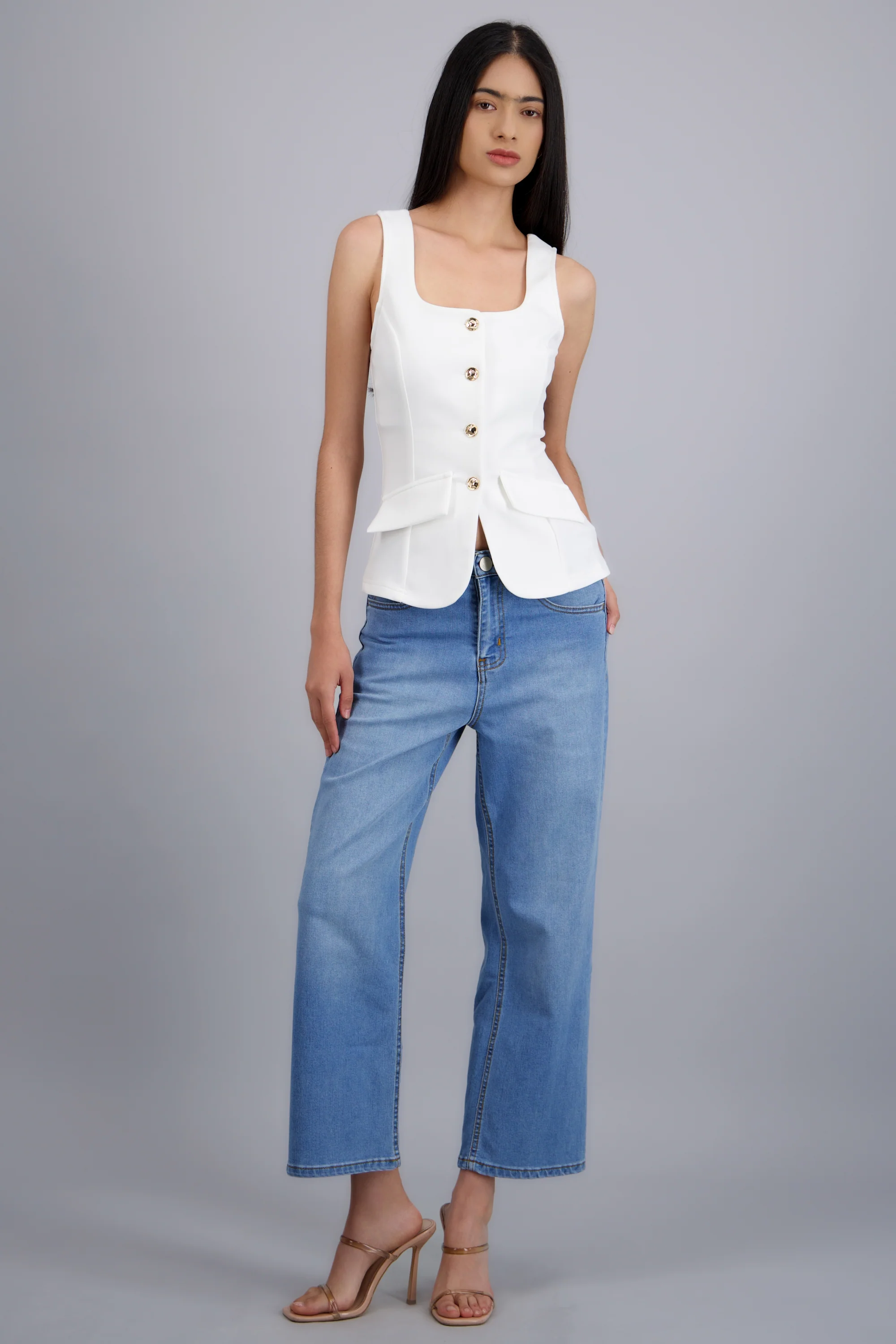 Jeans cropped slim - Image 3