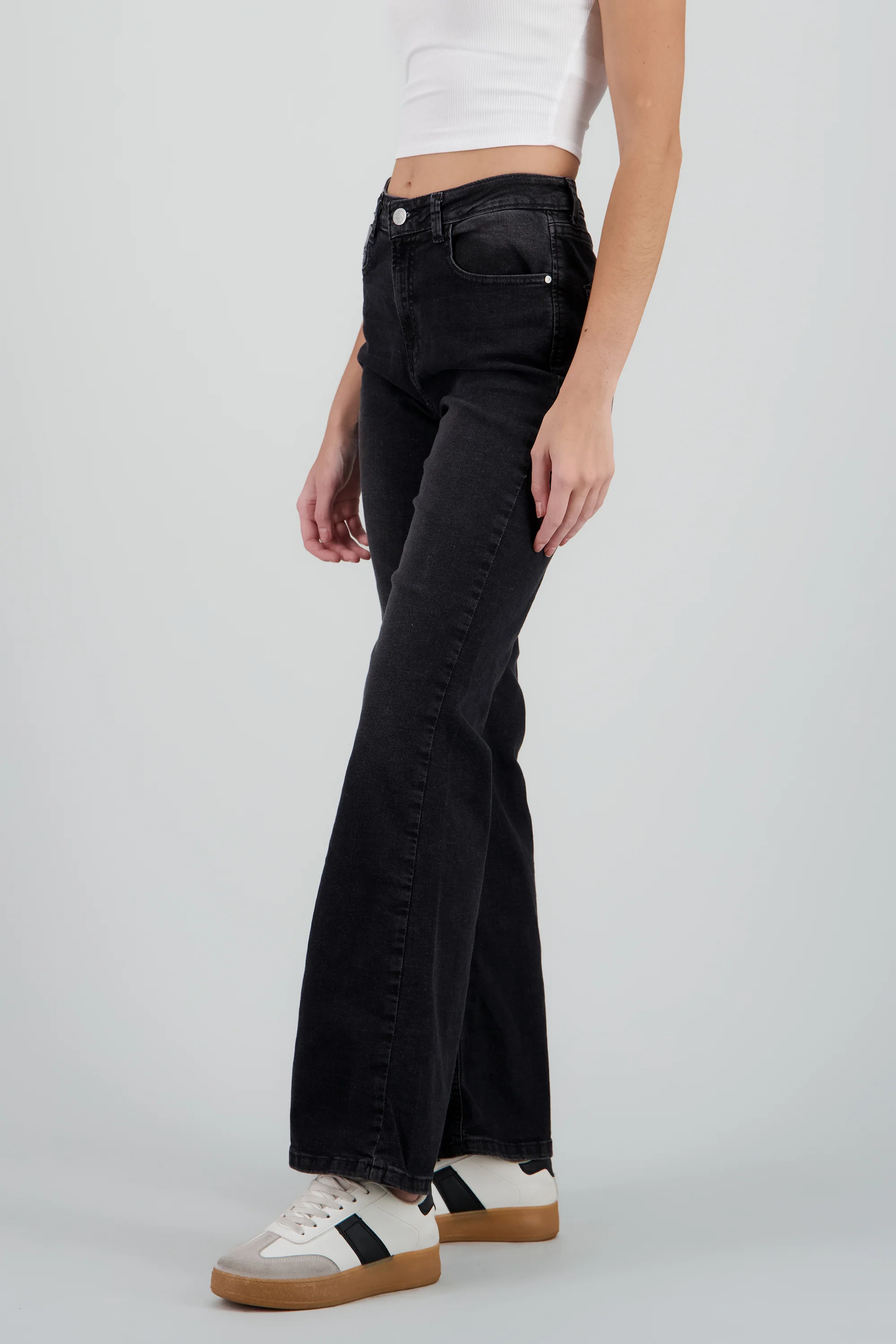 Jeans flare al corte - Image 3