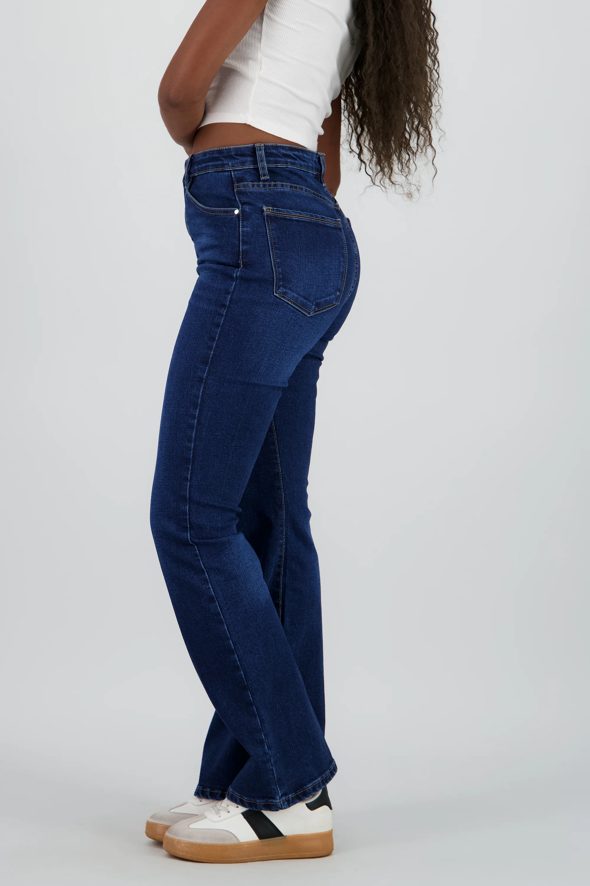 Jeans flare mid rise - Image 5