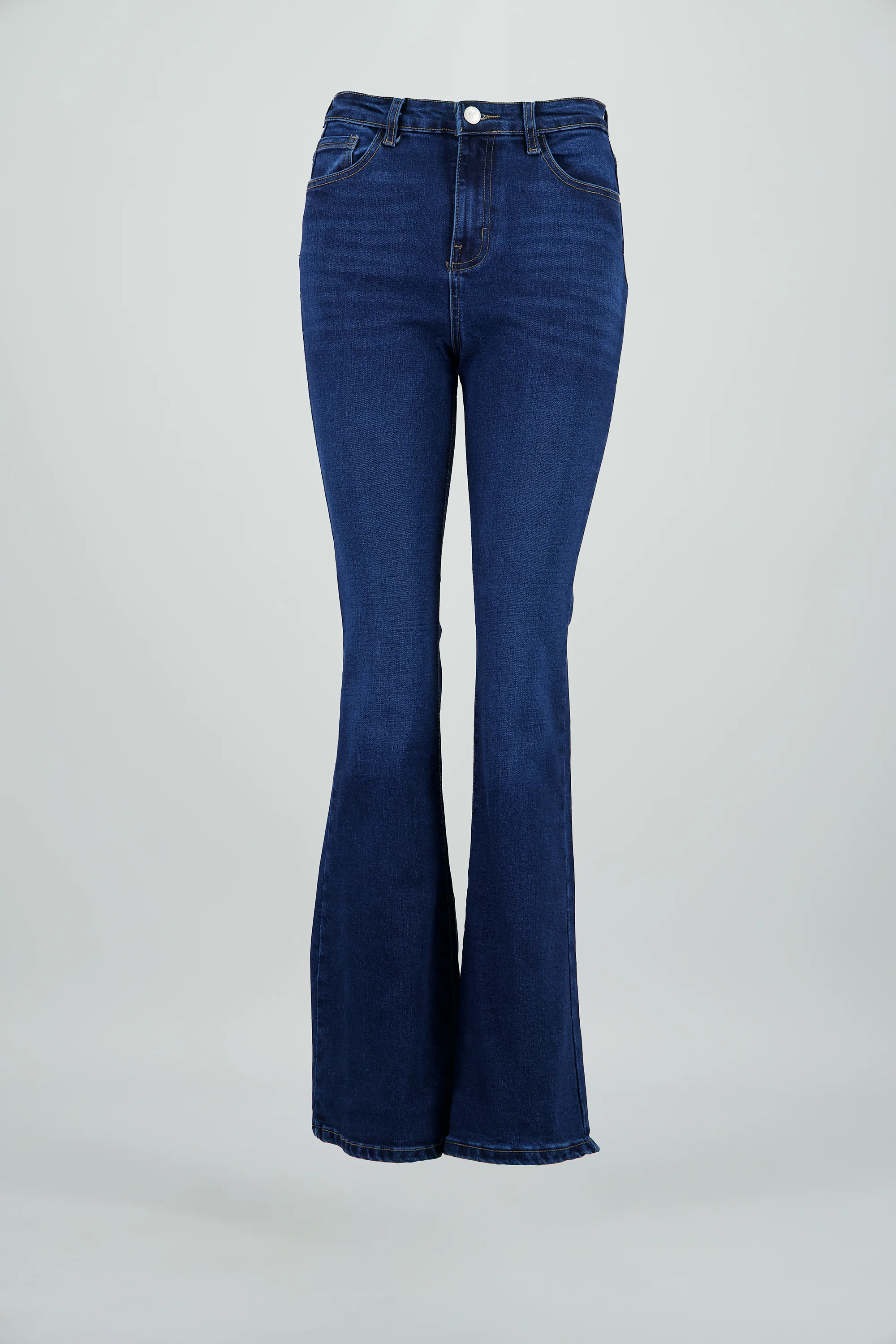 Jeans flare mid rise - Image 8