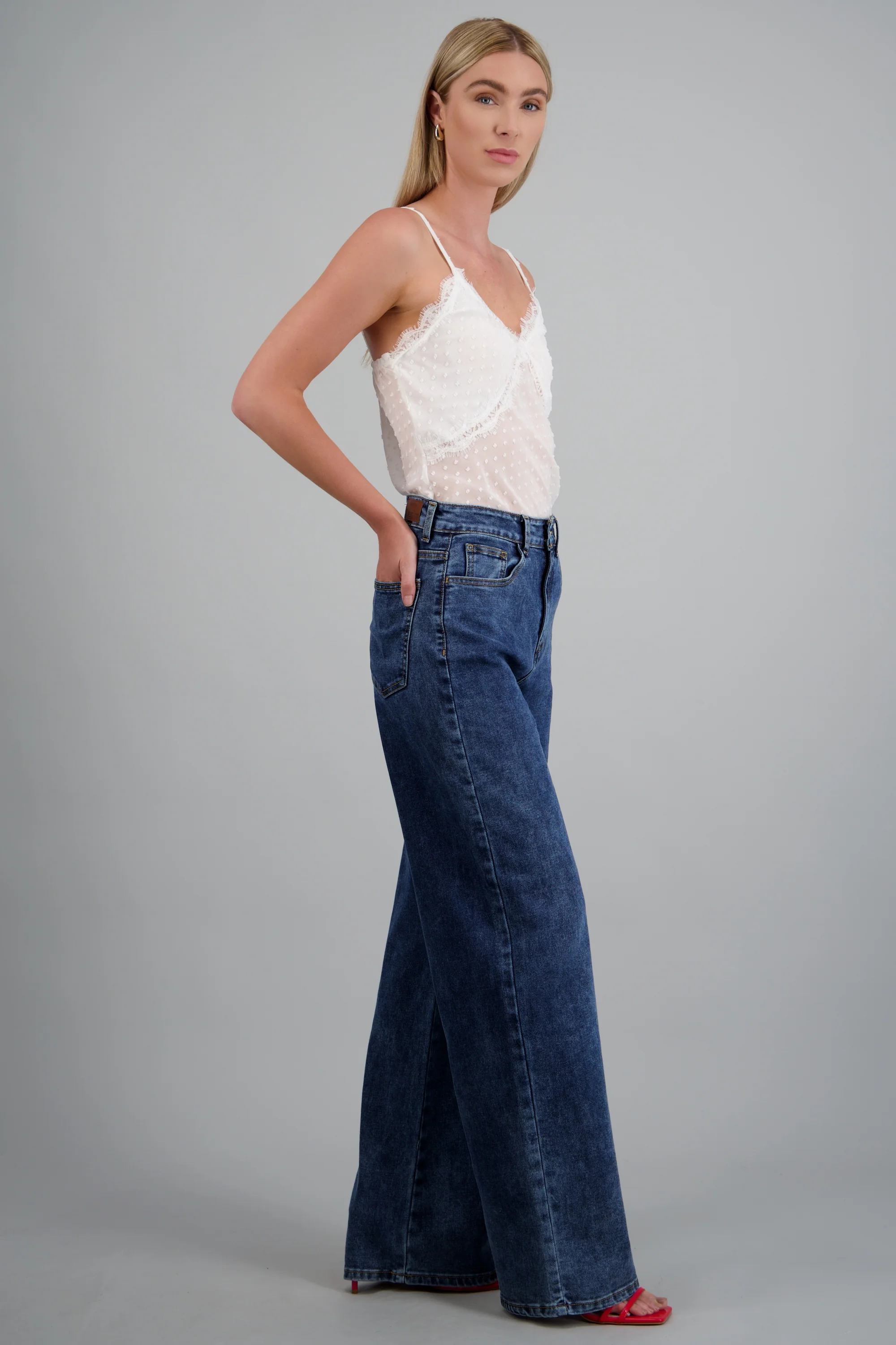 Jeans straight acid - Image 3