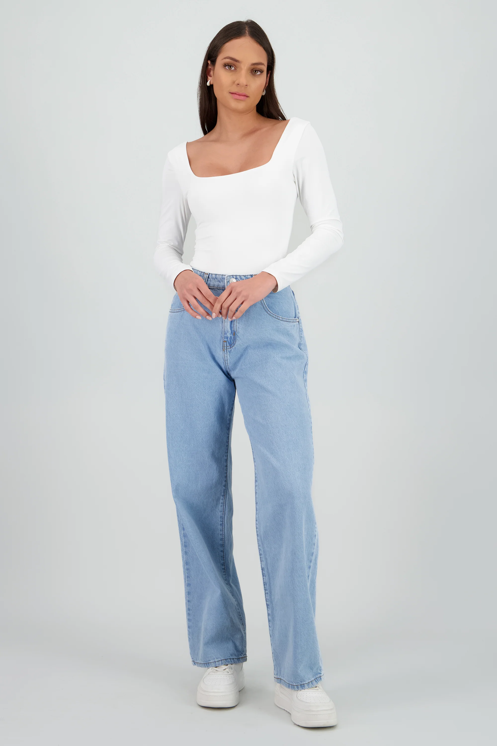 Jeans straight basico