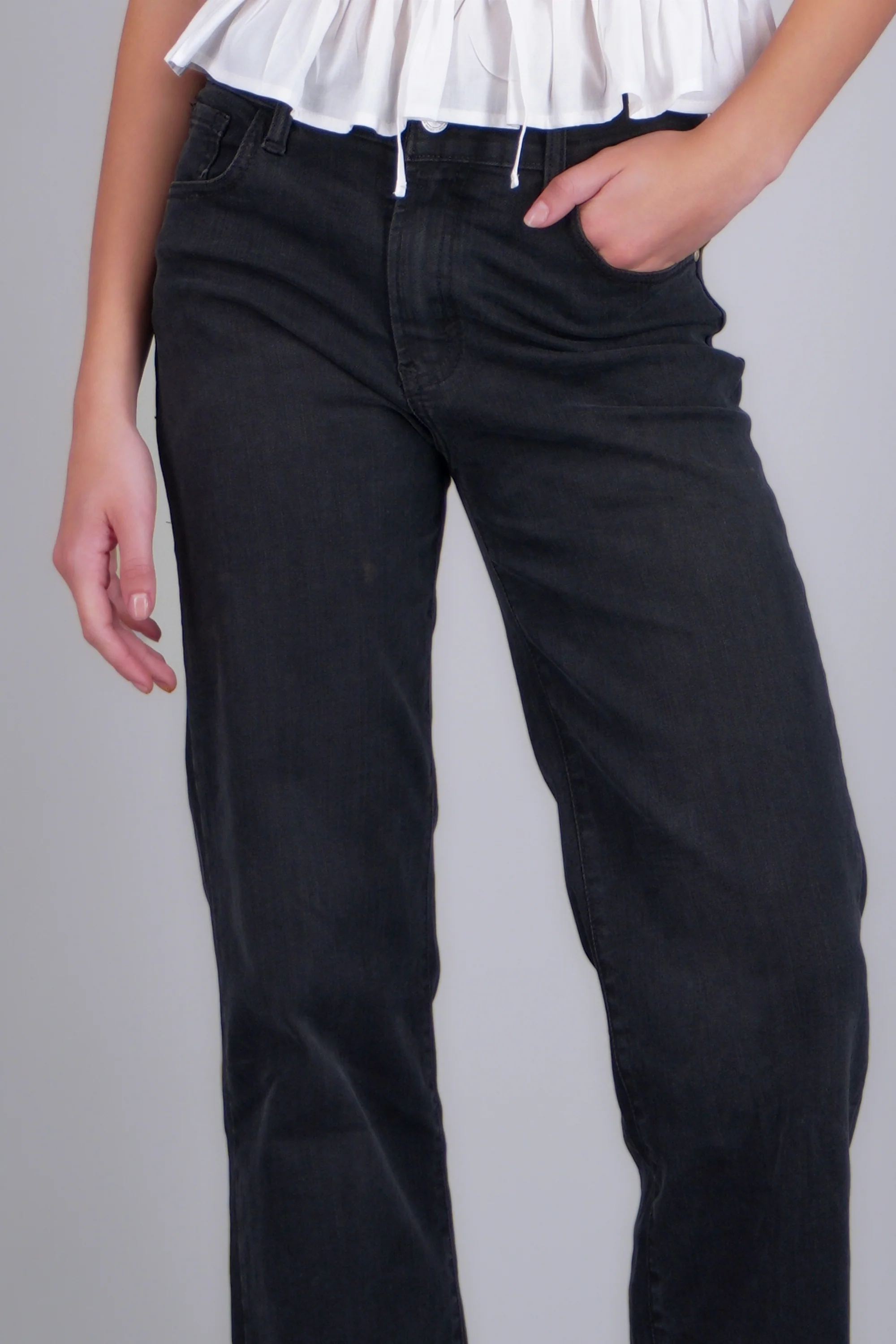 Jeans straight básicos - Image 5