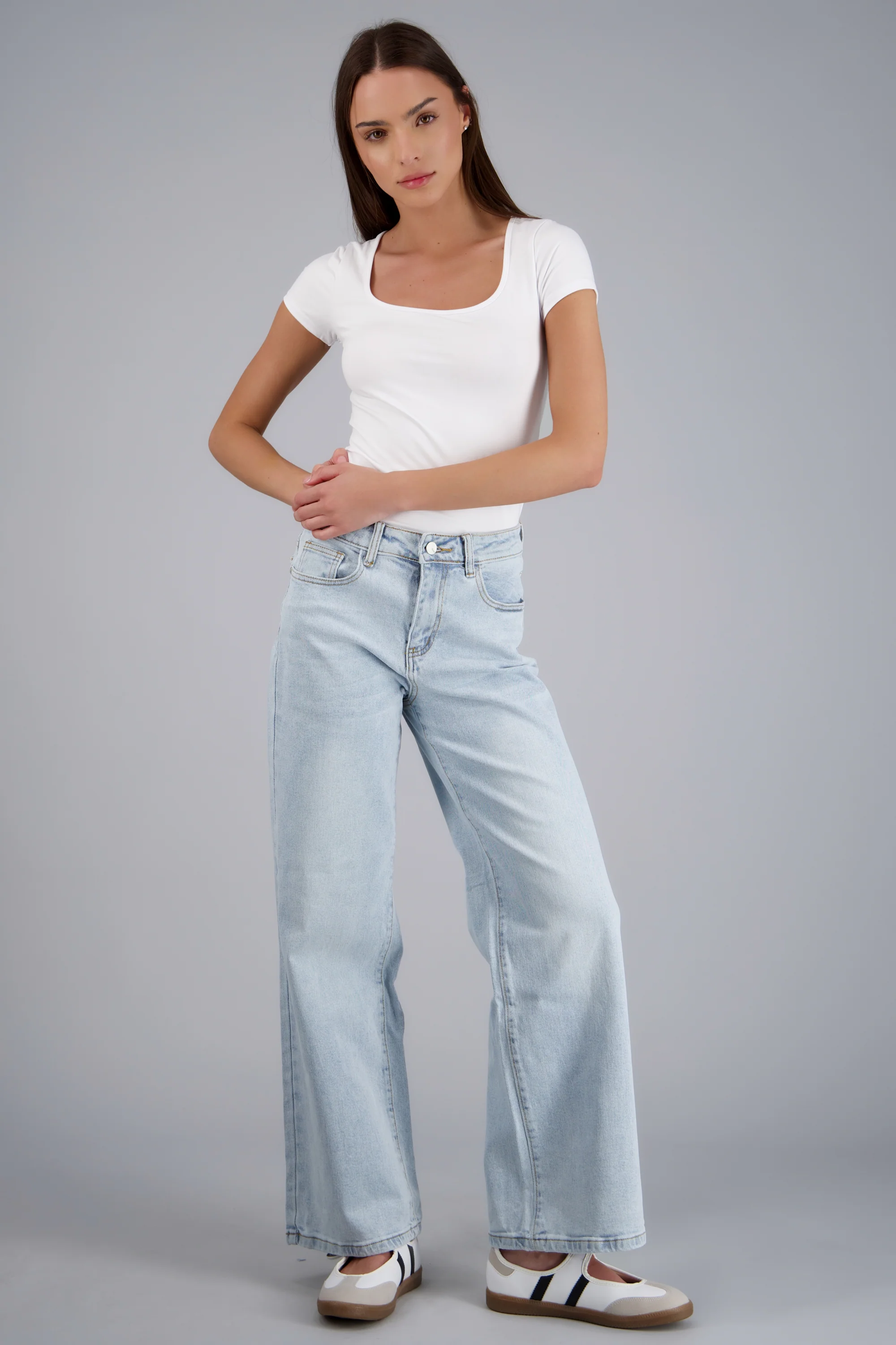Jeans straight crop - Image 3