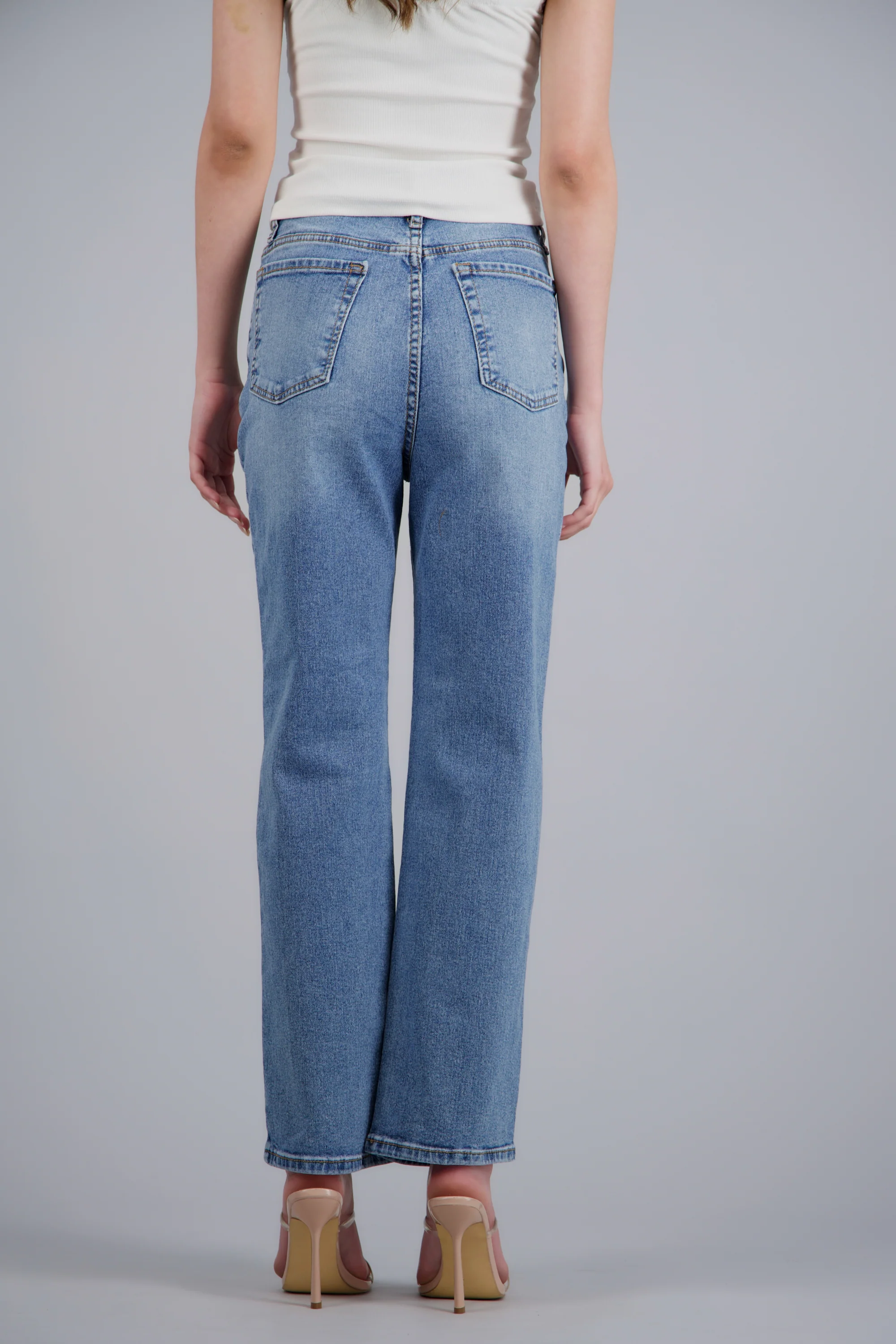 Jeans straight mid rise - Image 4
