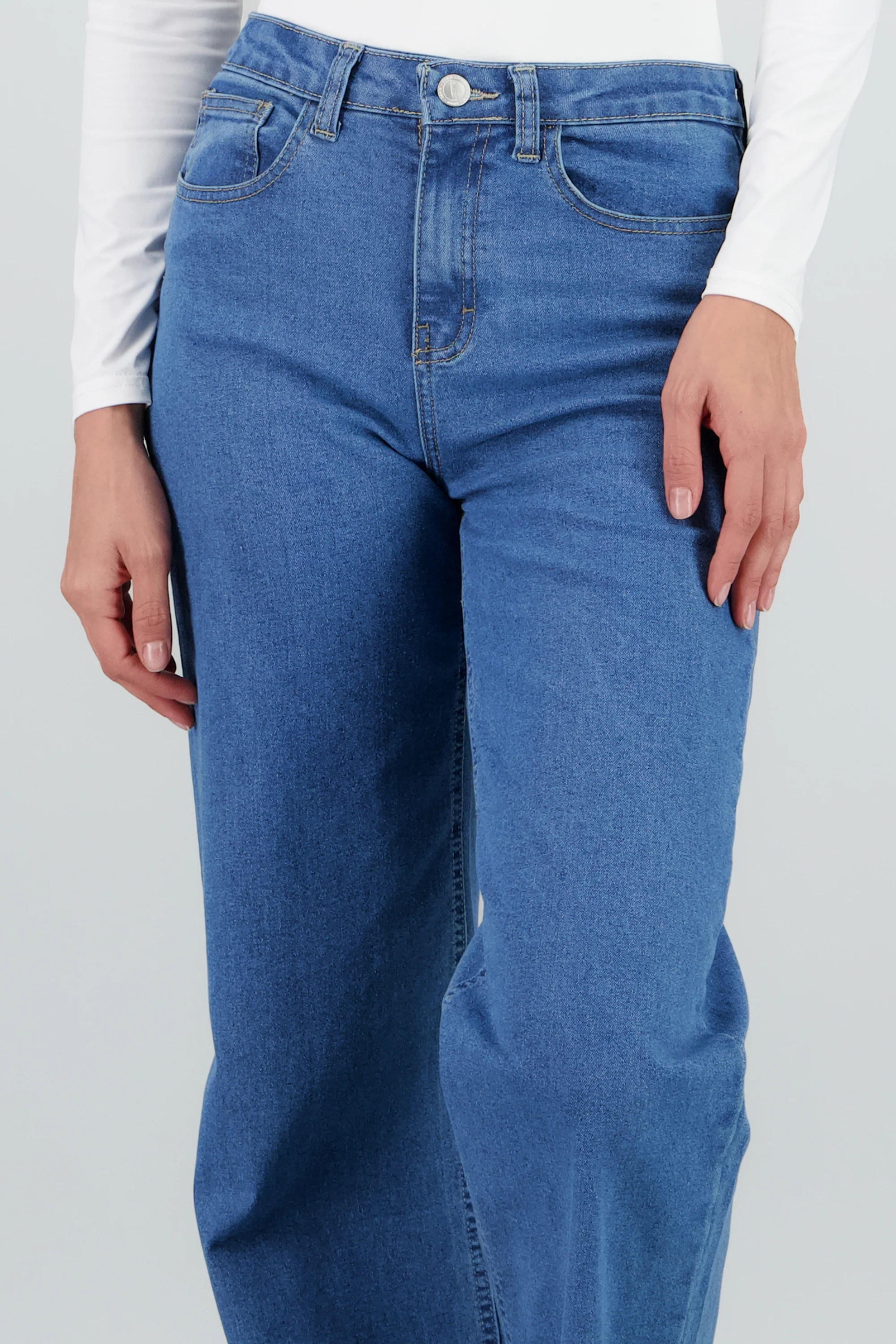 Jeans wide leg amplios - Image 7