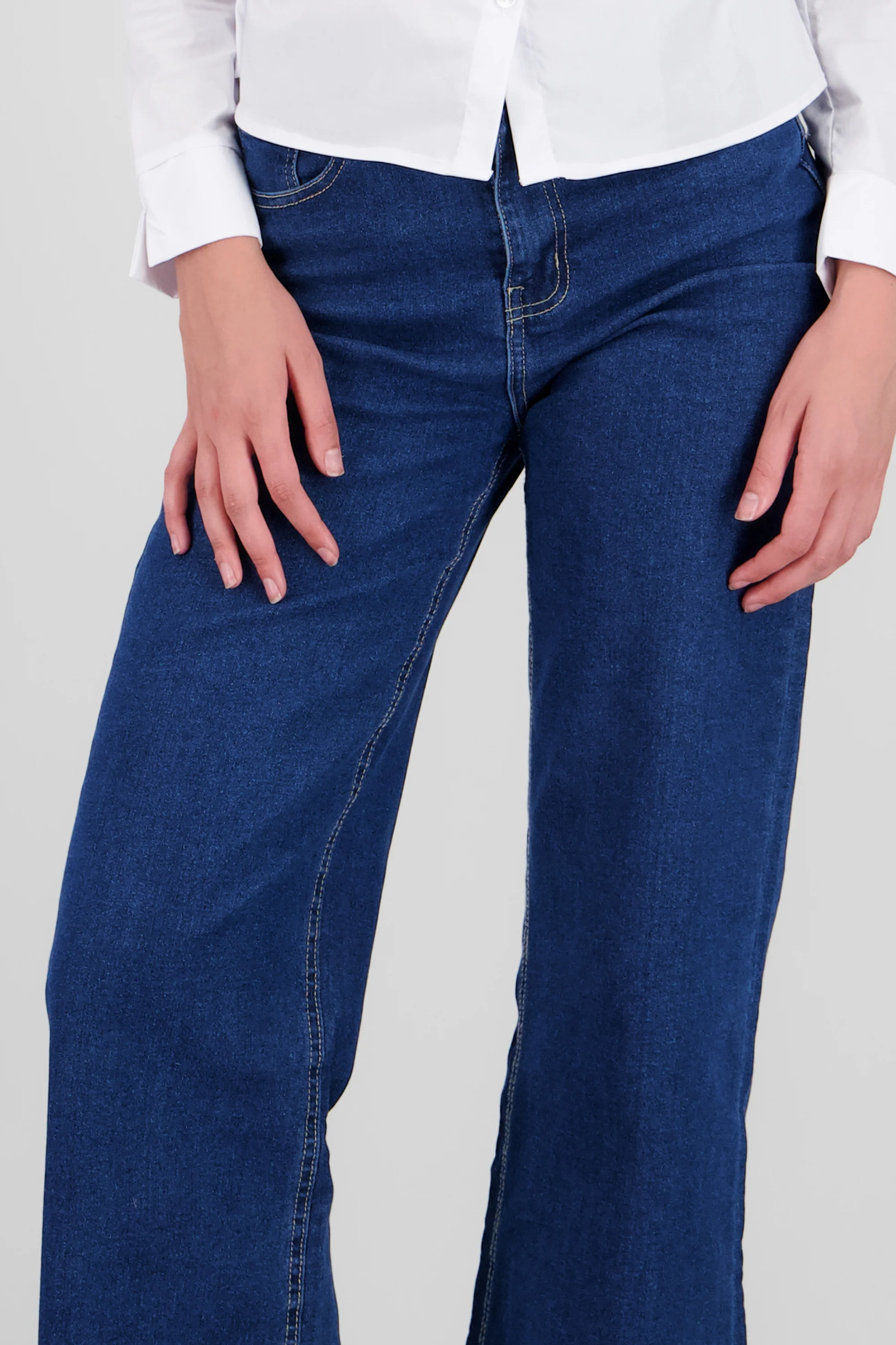 Jeans wide leg confort - Image 5