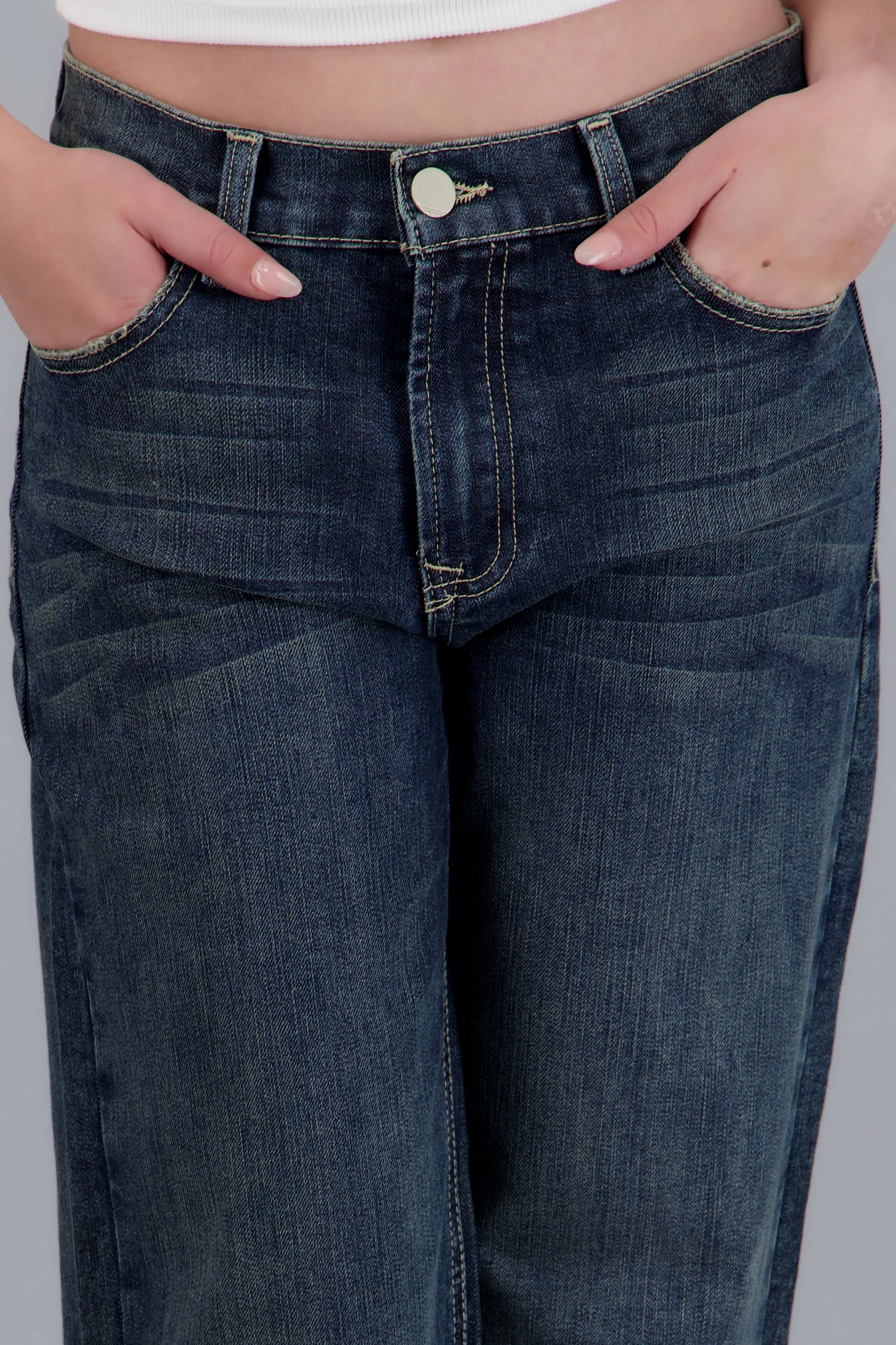 Jeans wide leg dobladillo - Image 6