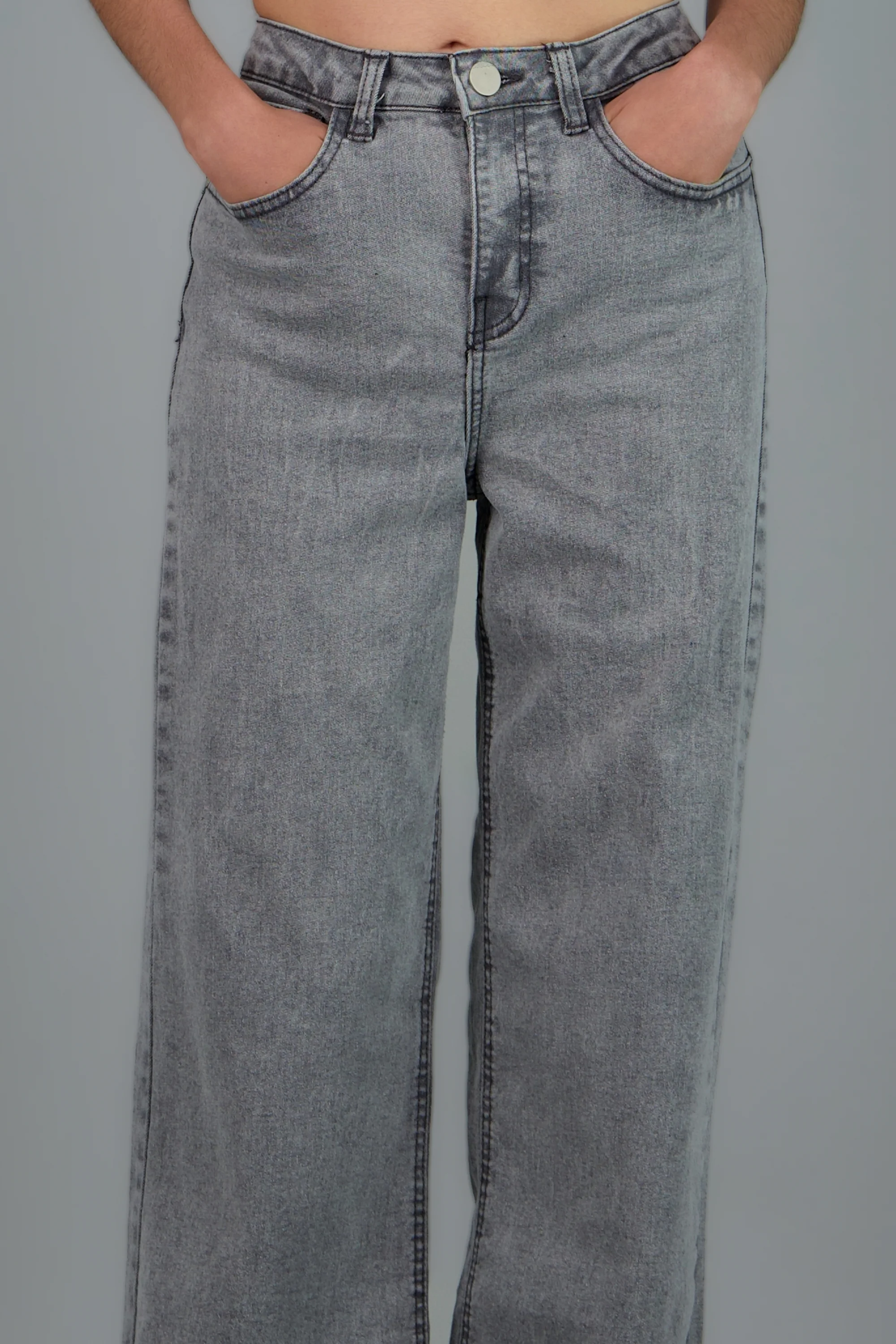 Jeans wide leg confort - Image 5
