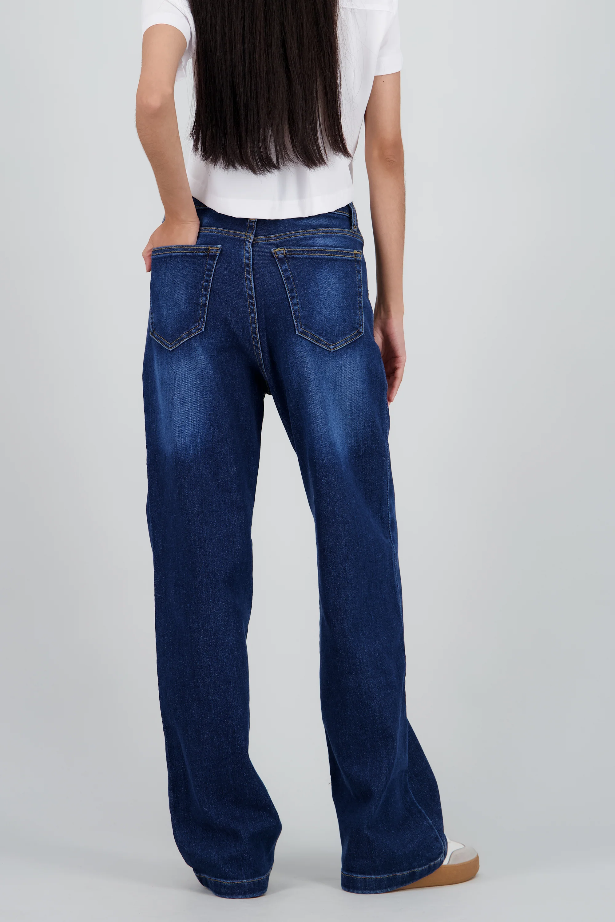 Jeans wide leg mid rise - Image 4