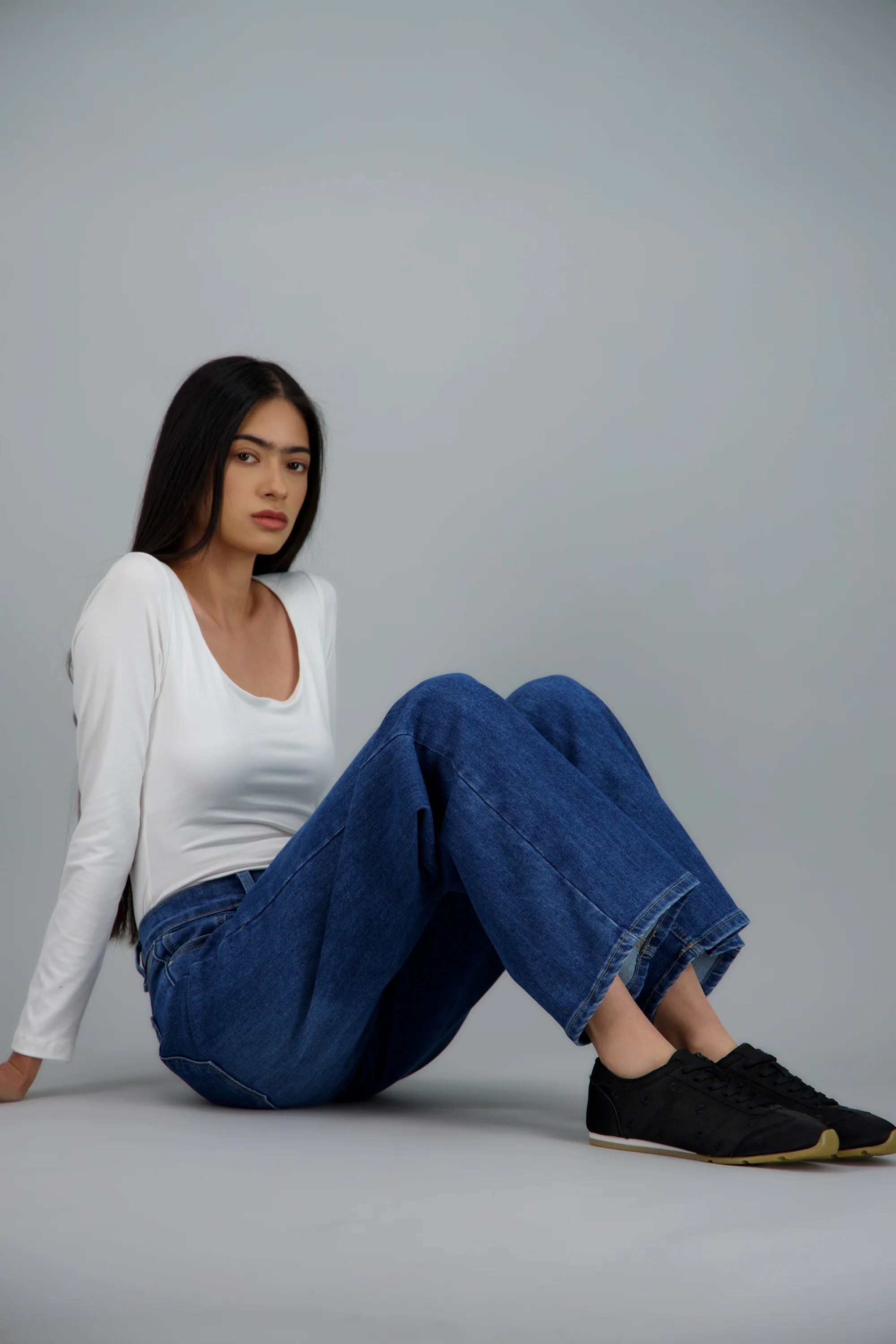 Jeans wide leg regular