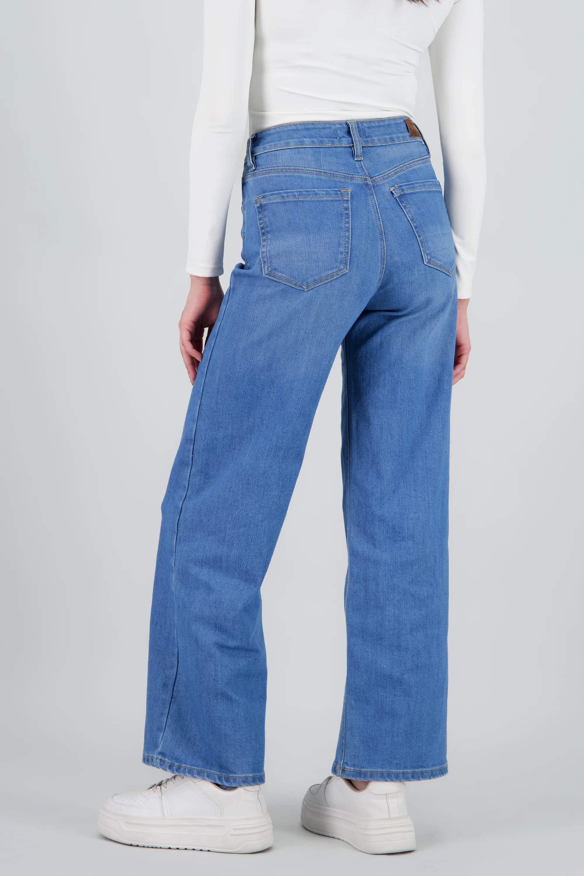 JEANS WIDE LEG ULTRA CONFORT - Image 4