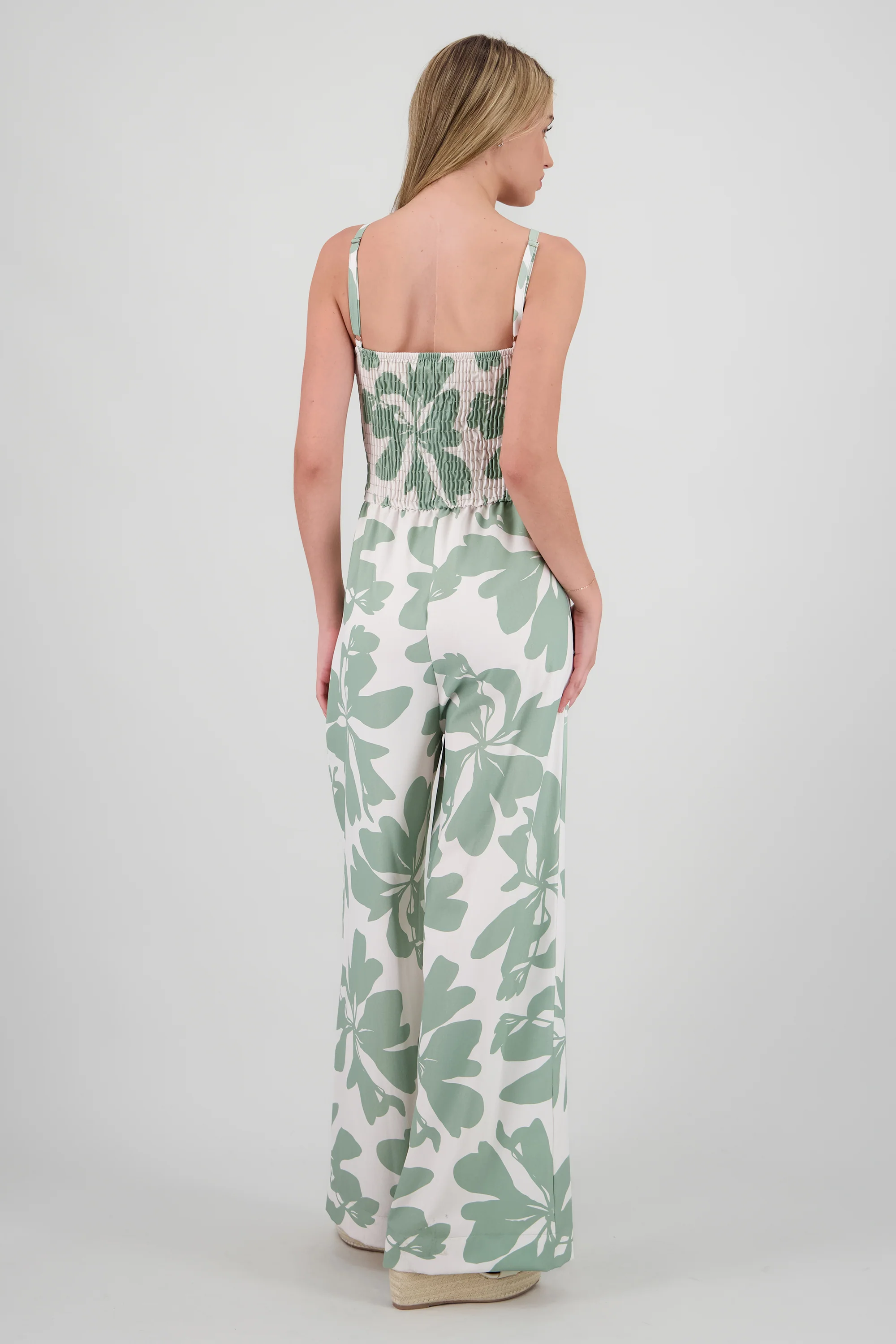 Jumpsuit de tirantes con detalle nudo y estampado - Image 4
