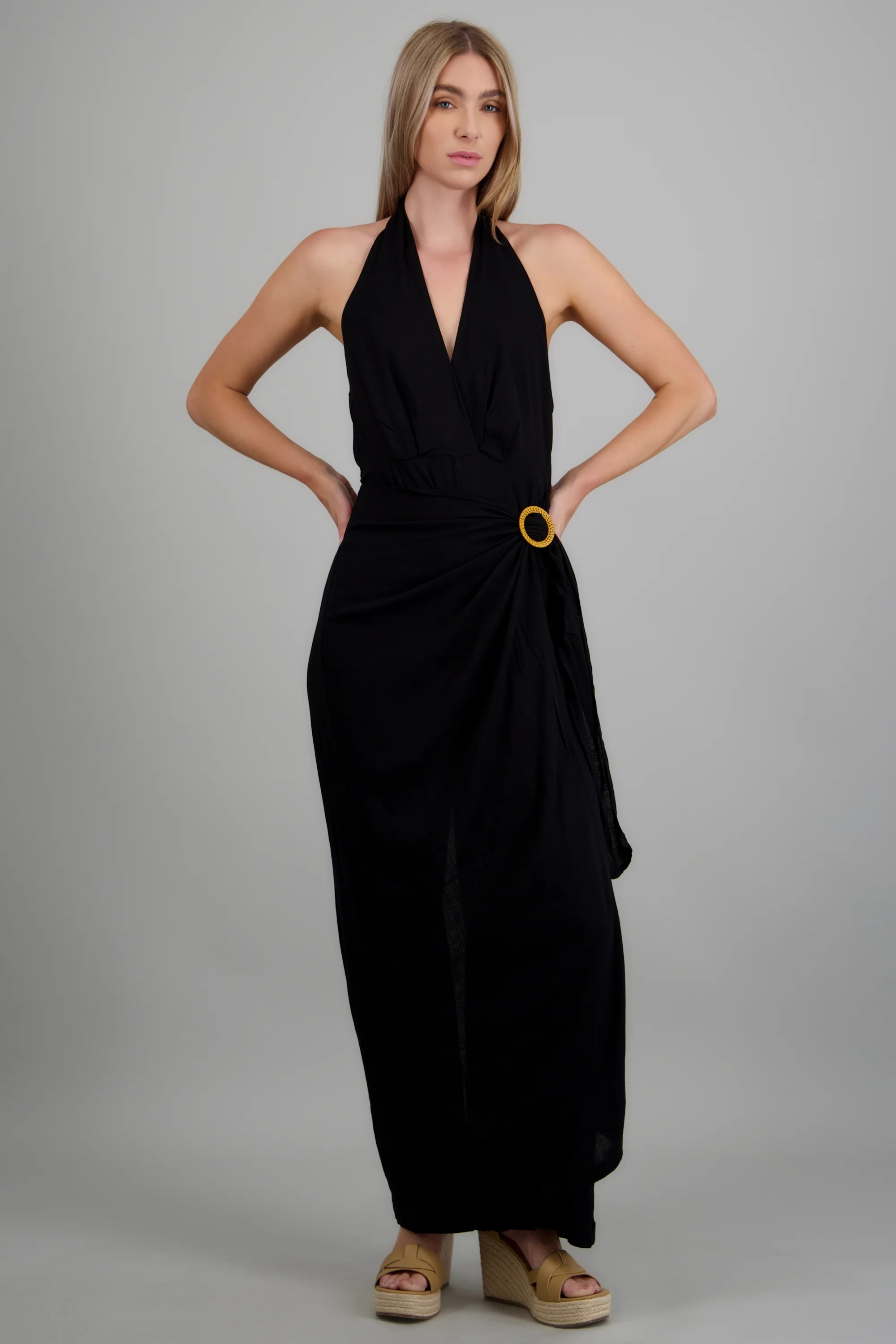 Jumpsuit detalle tela argolla - Image 2