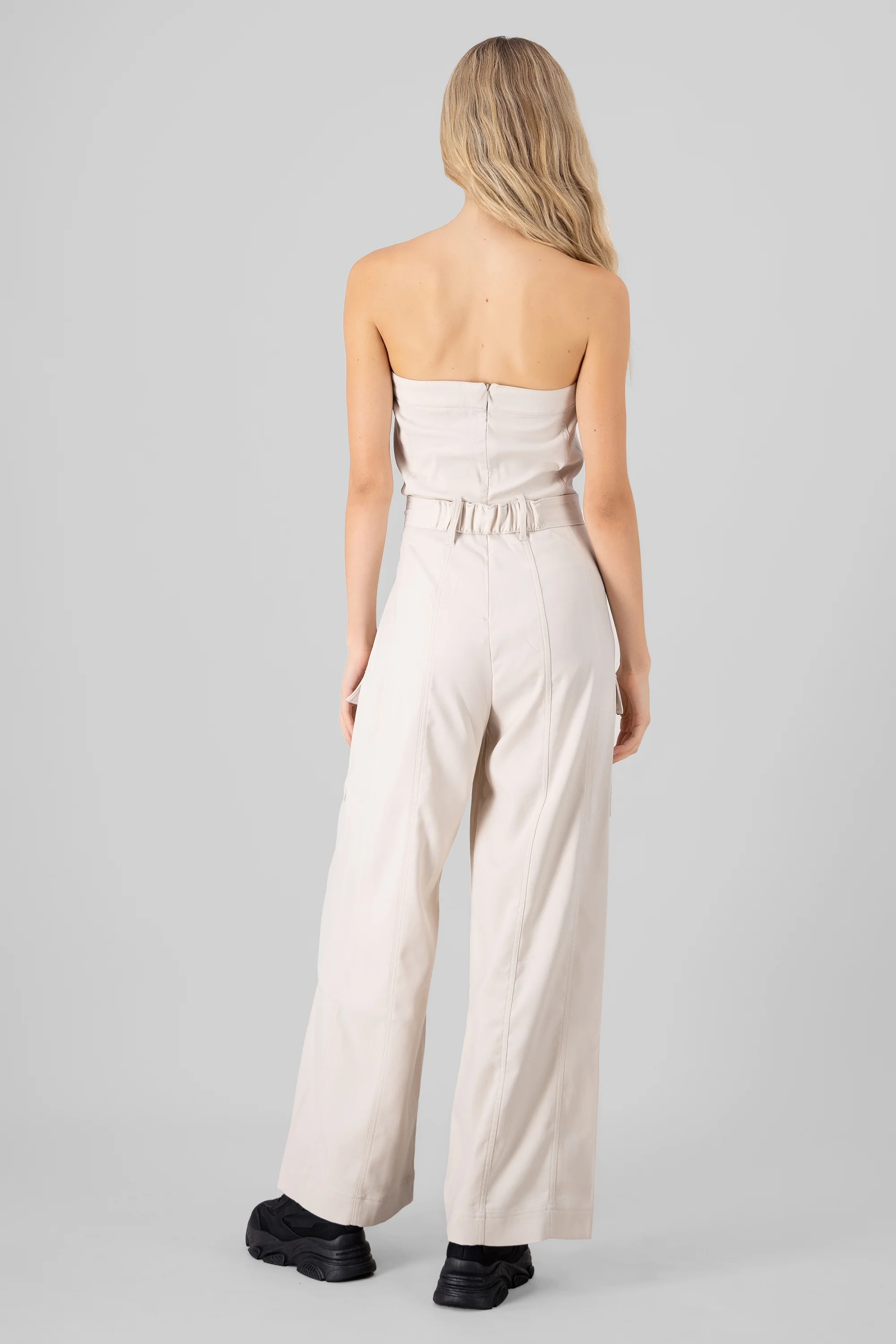 Jumpsuit liso cargo - Image 4