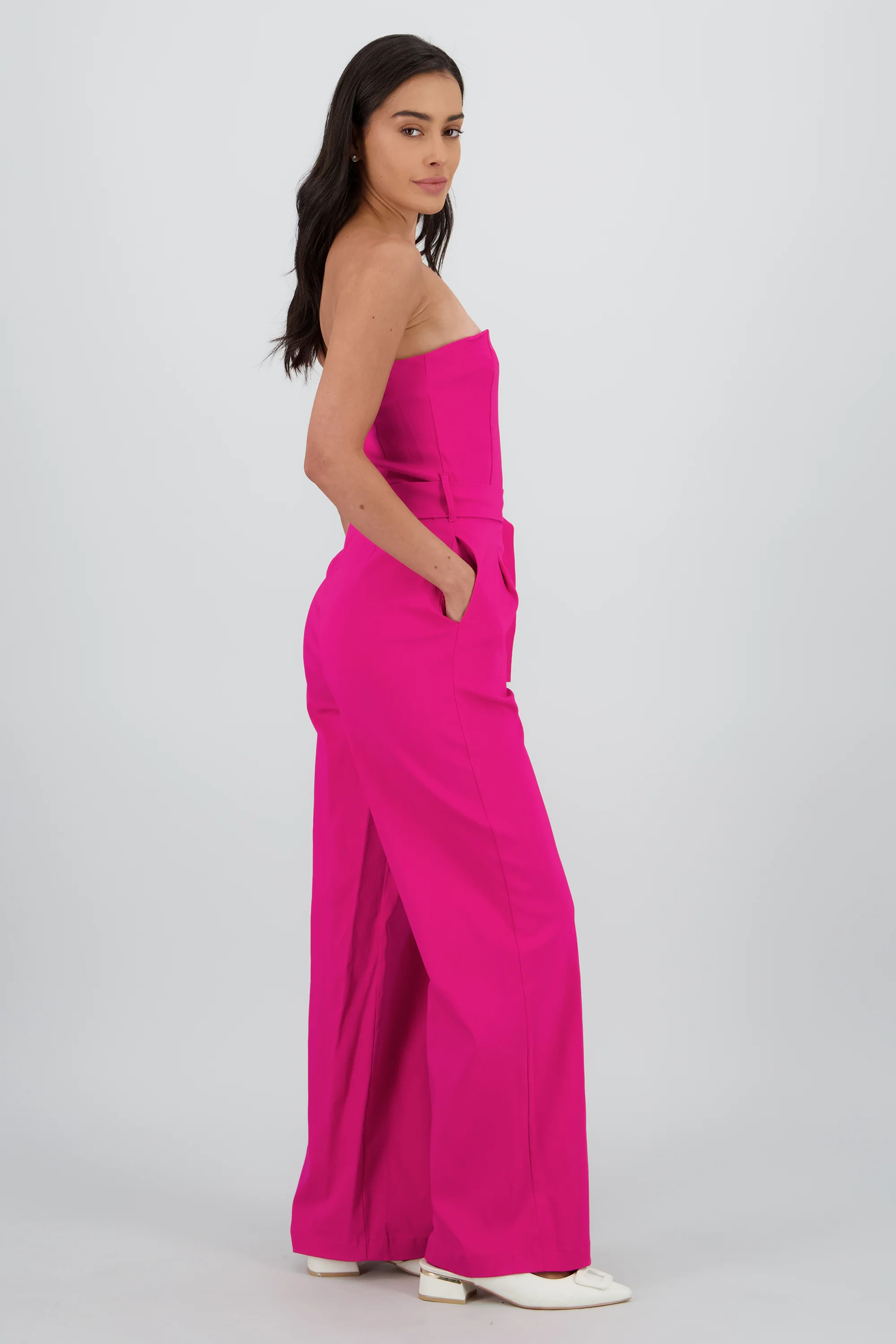 JUMPSUIT STRAPLESS DET CINTURON - Image 3