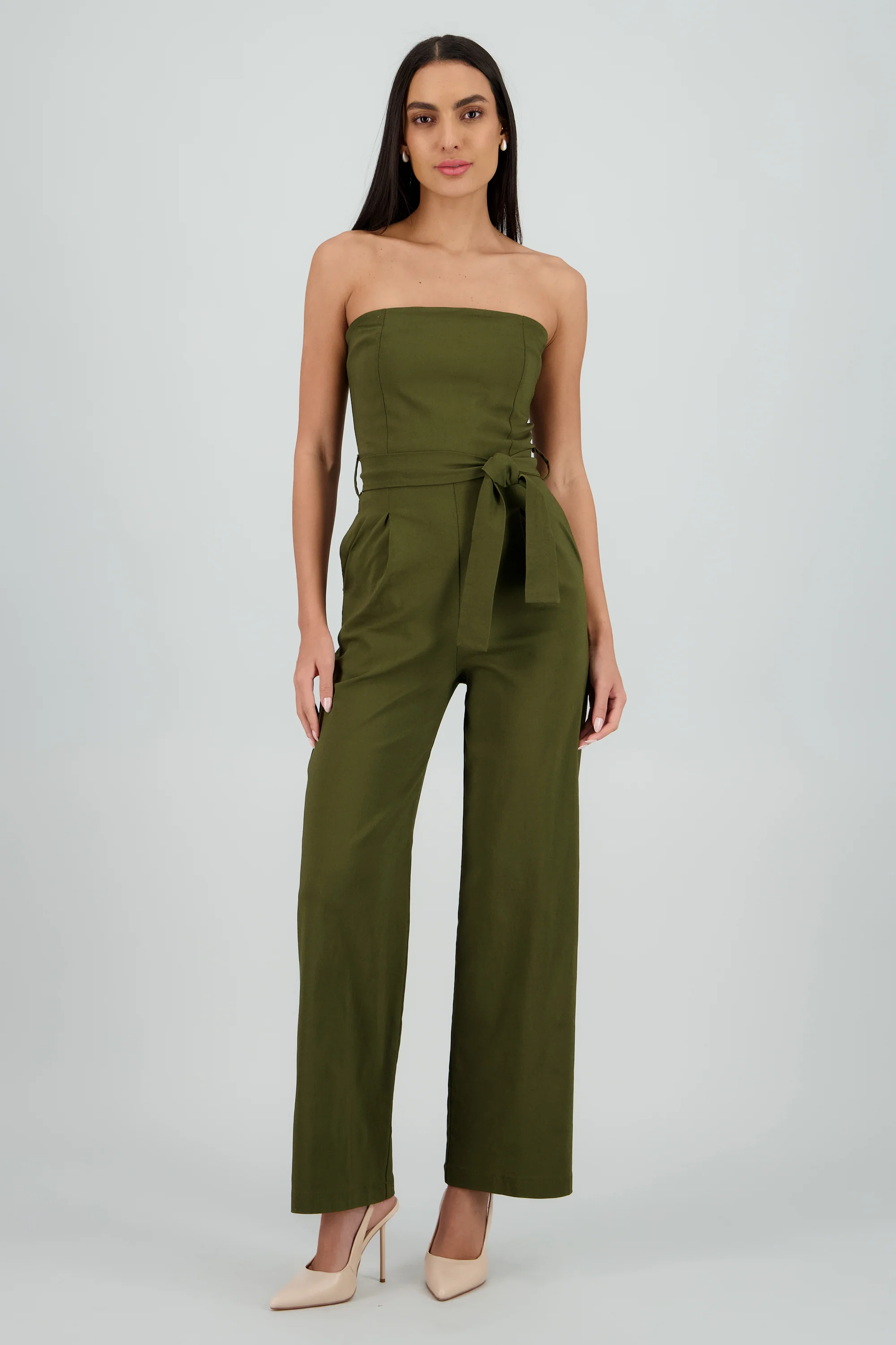 JUMPSUIT STRAPLESS DET CINTURON - Image 2