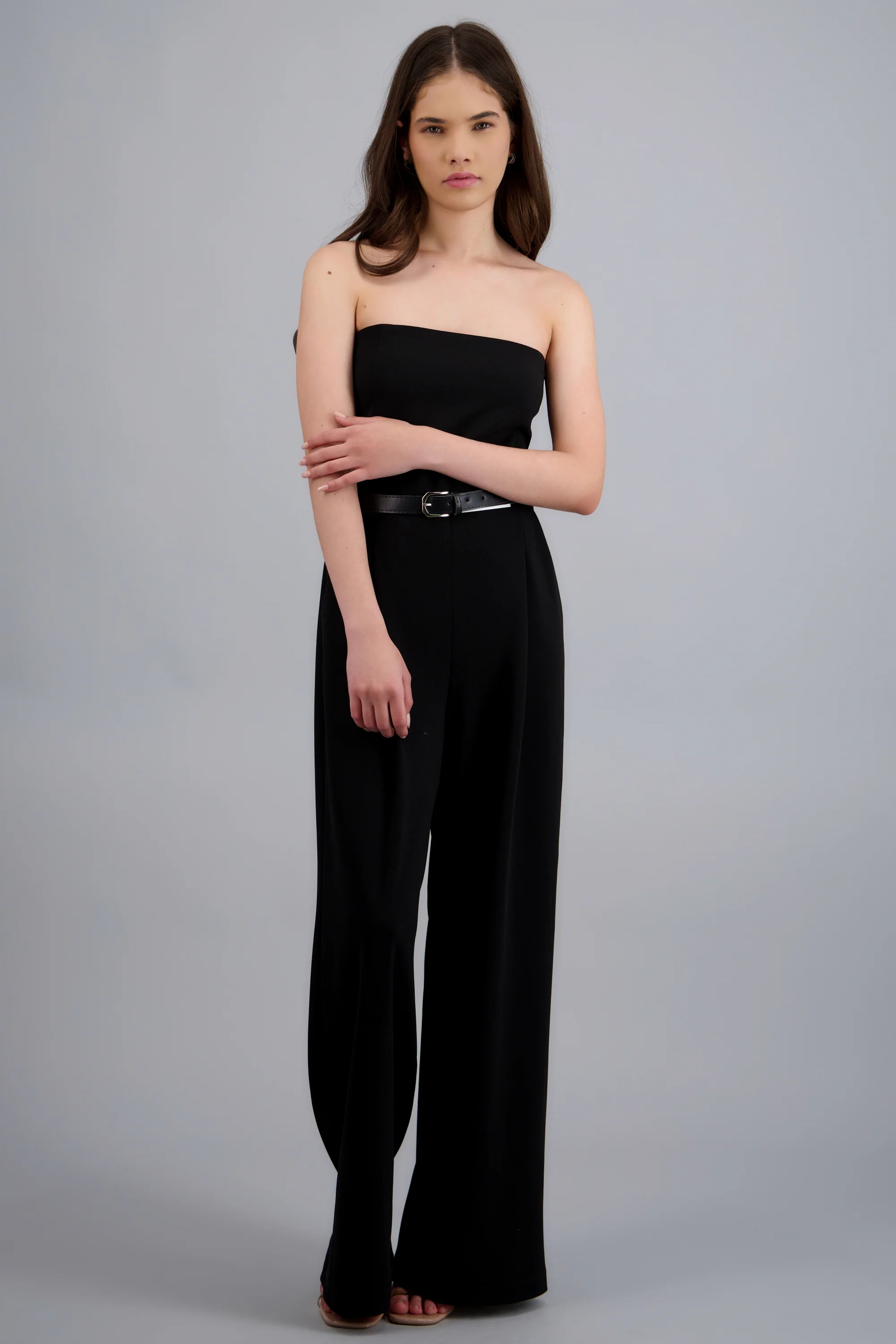 Jumpsuit strapless detalle pinzas - Image 3