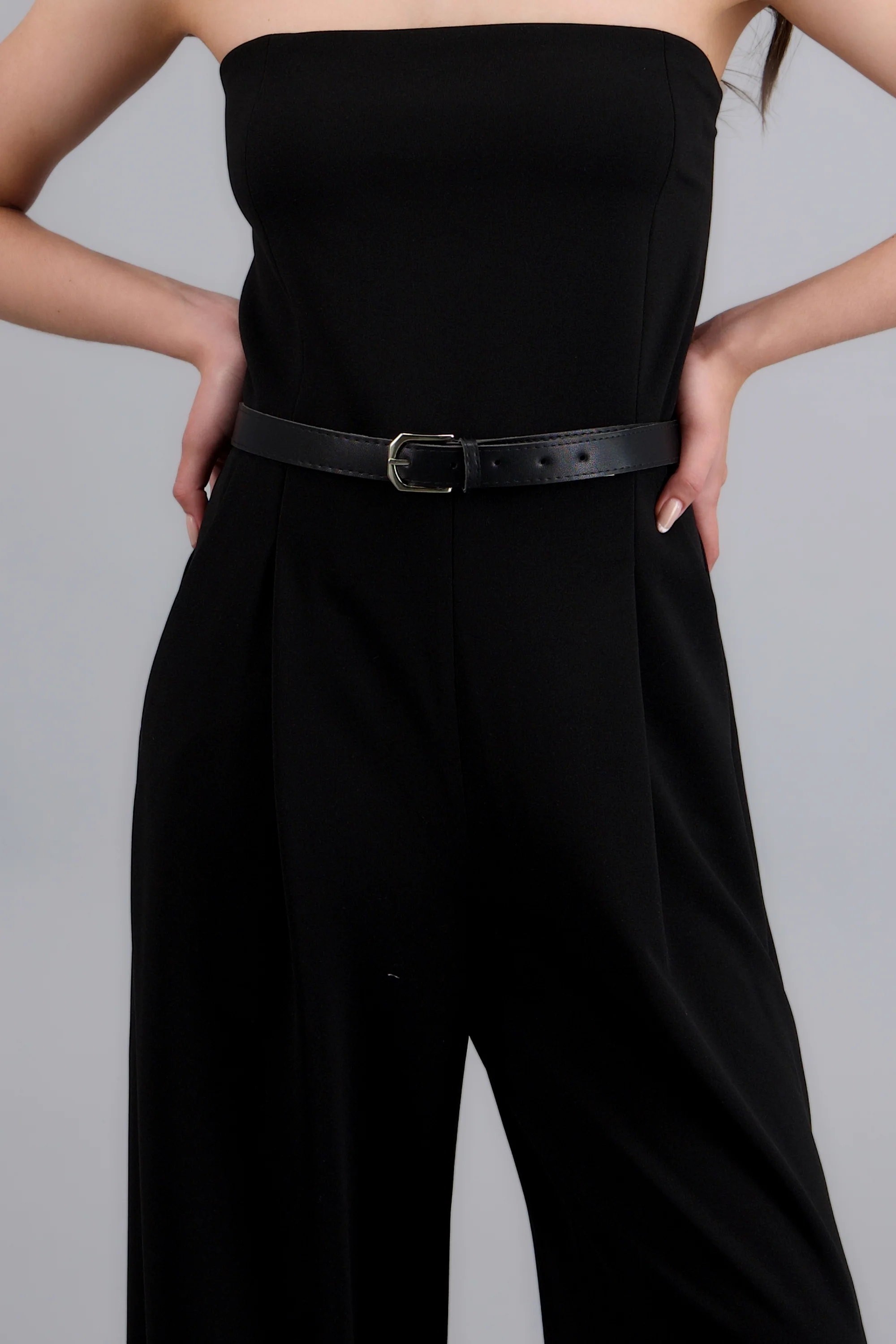 Jumpsuit strapless detalle pinzas - Image 5