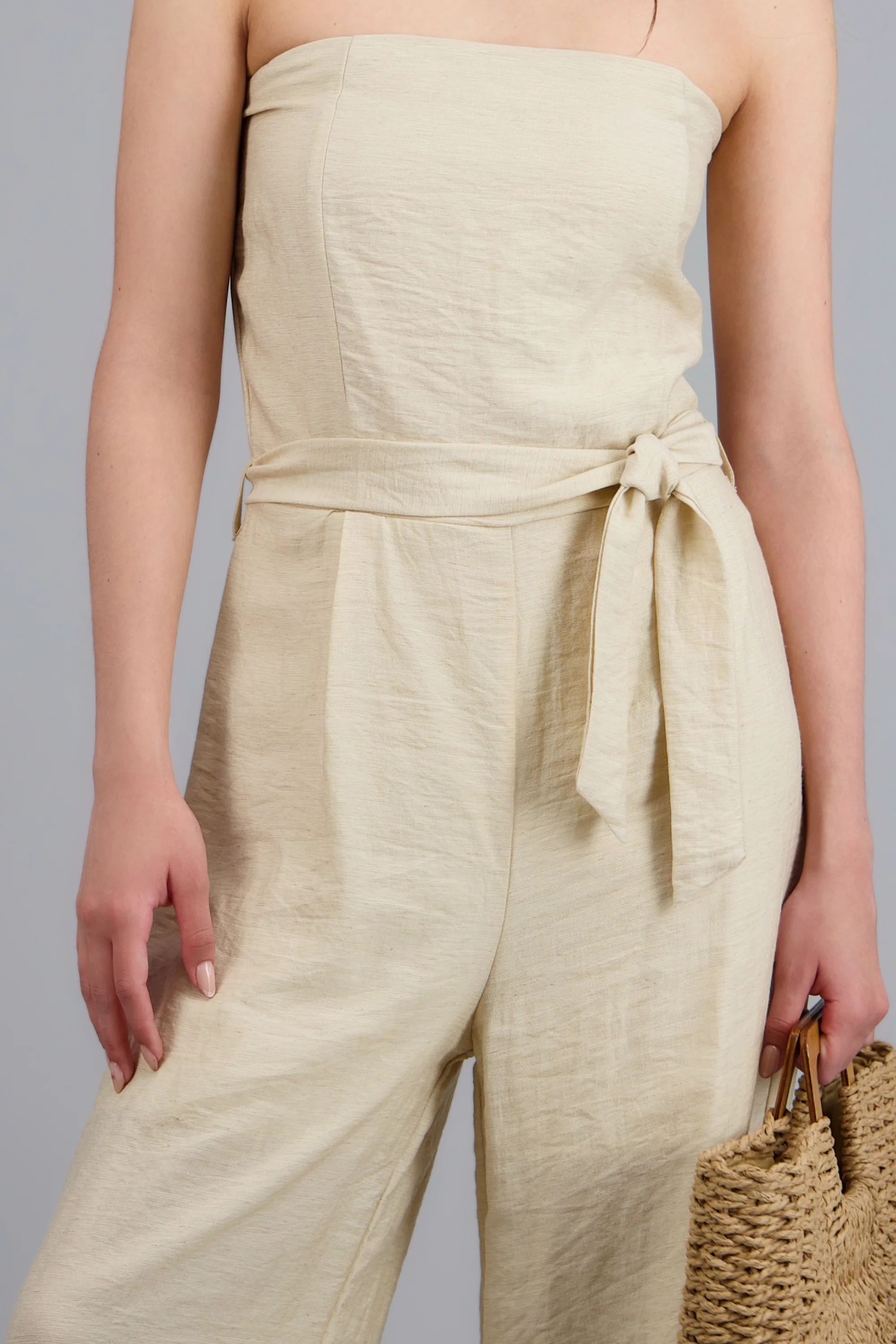 Jumpsuit strapless liso - Image 5