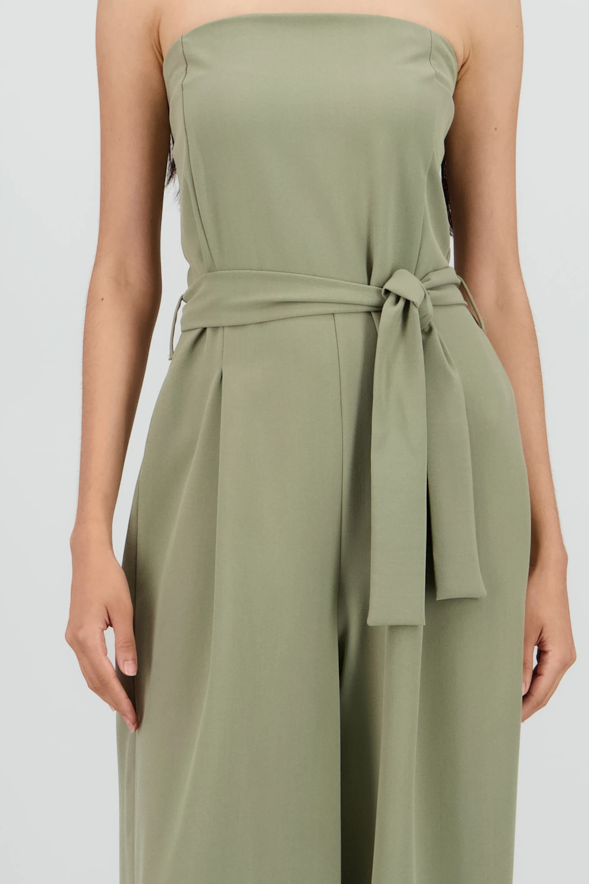Jumpsuit strapless sastreado - Image 5