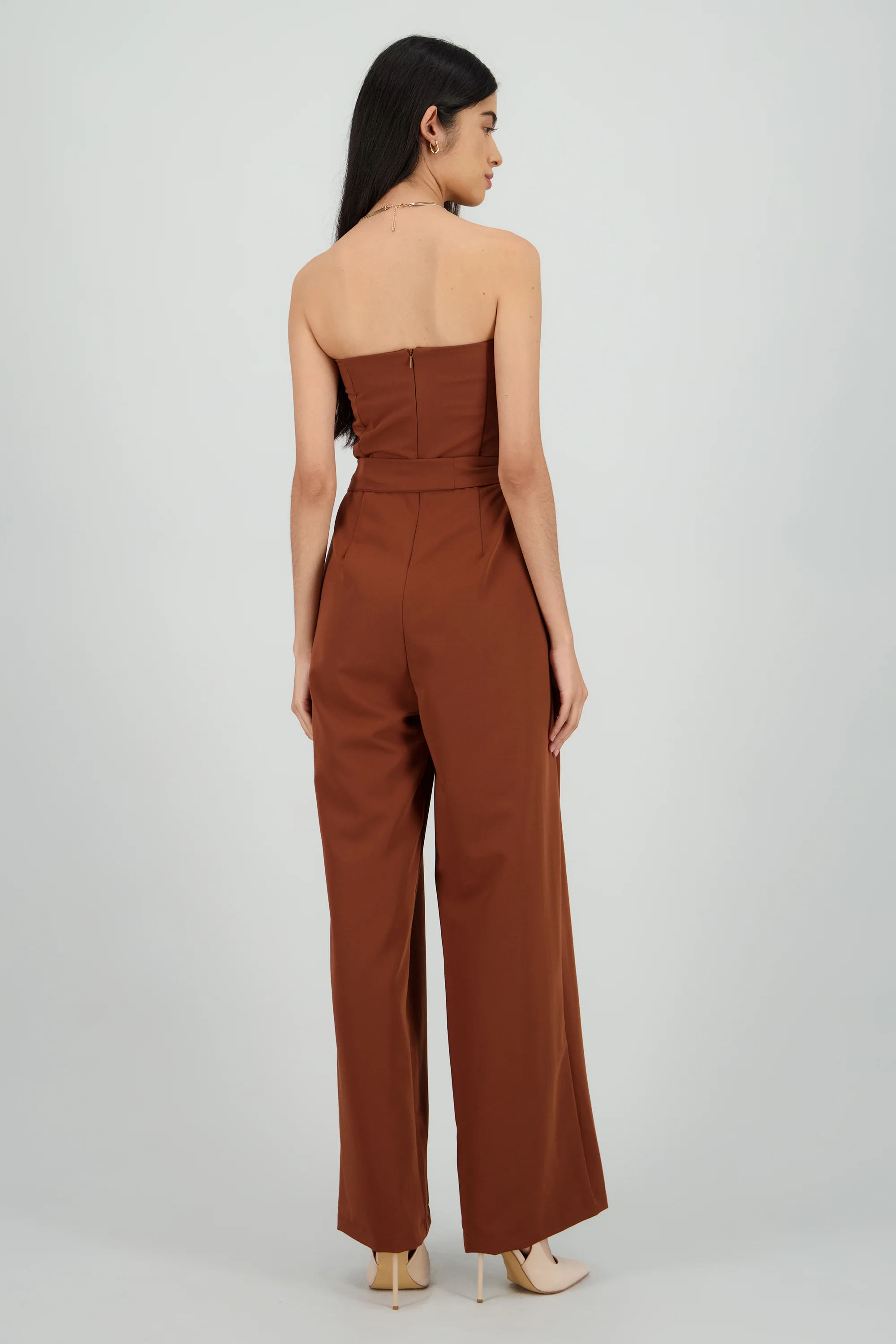 Jumpsuit strapless sastreado - Image 4