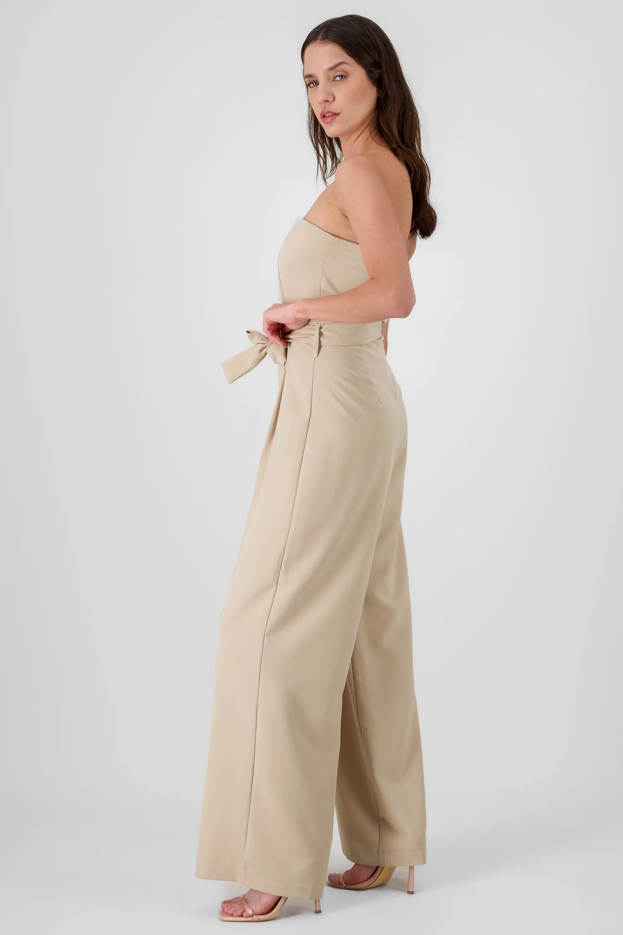 Jumpsuit strapless sastreado - Image 3