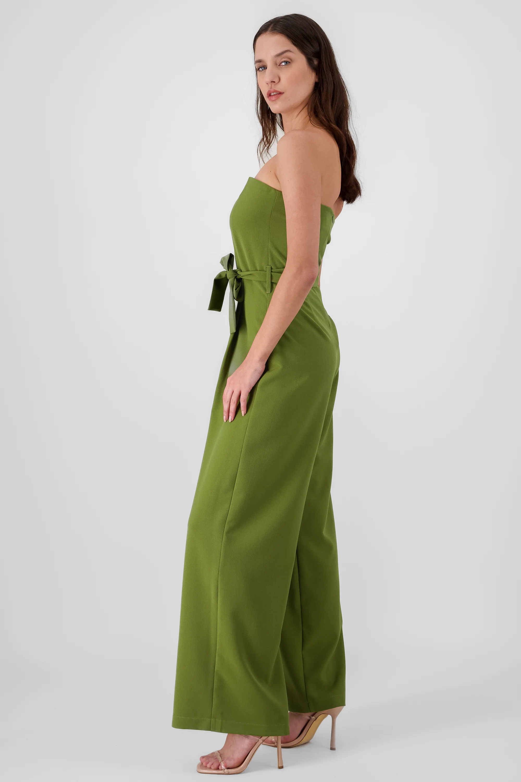 Jumpsuit strapless sastreado - Image 3