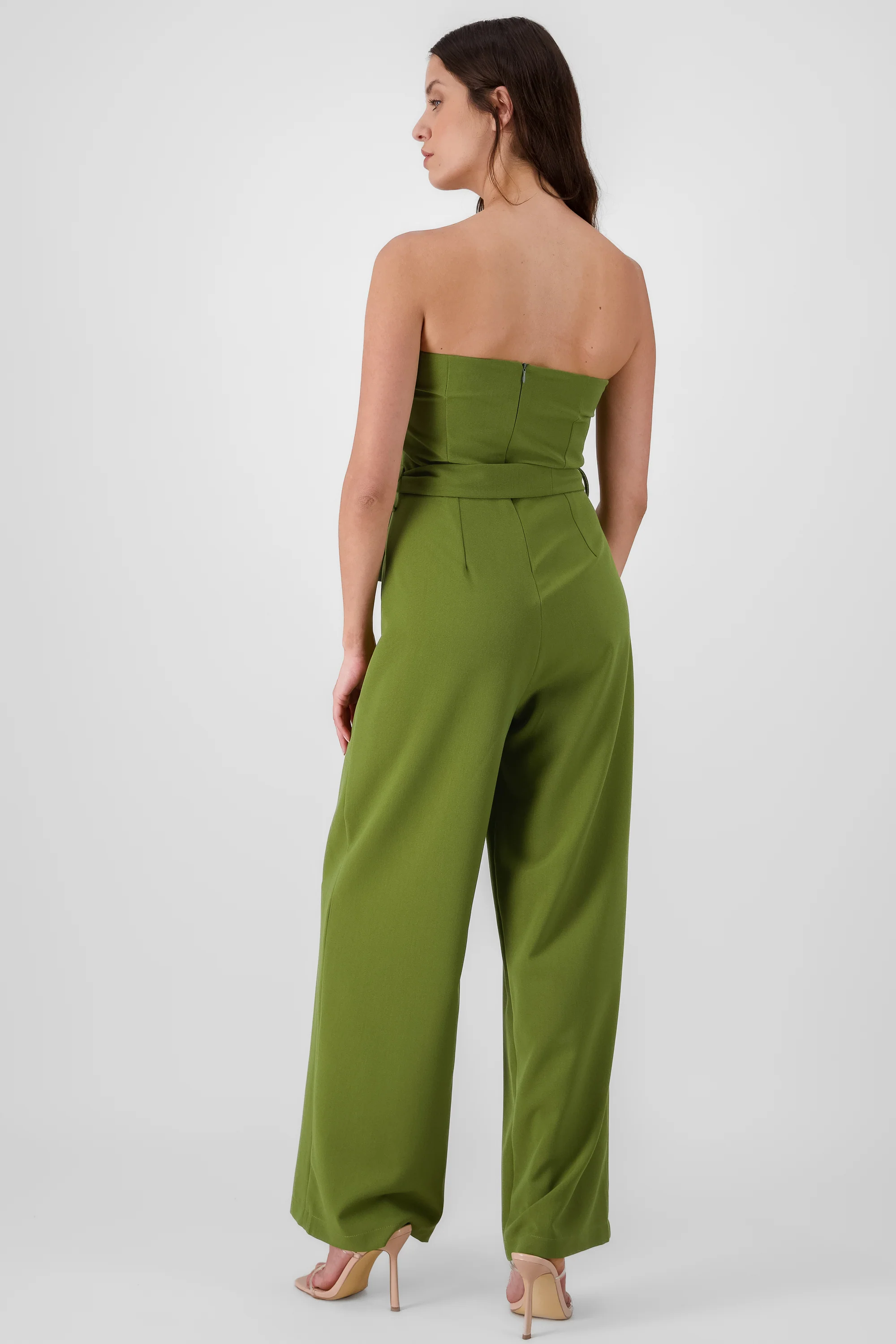 Jumpsuit strapless sastreado - Image 4