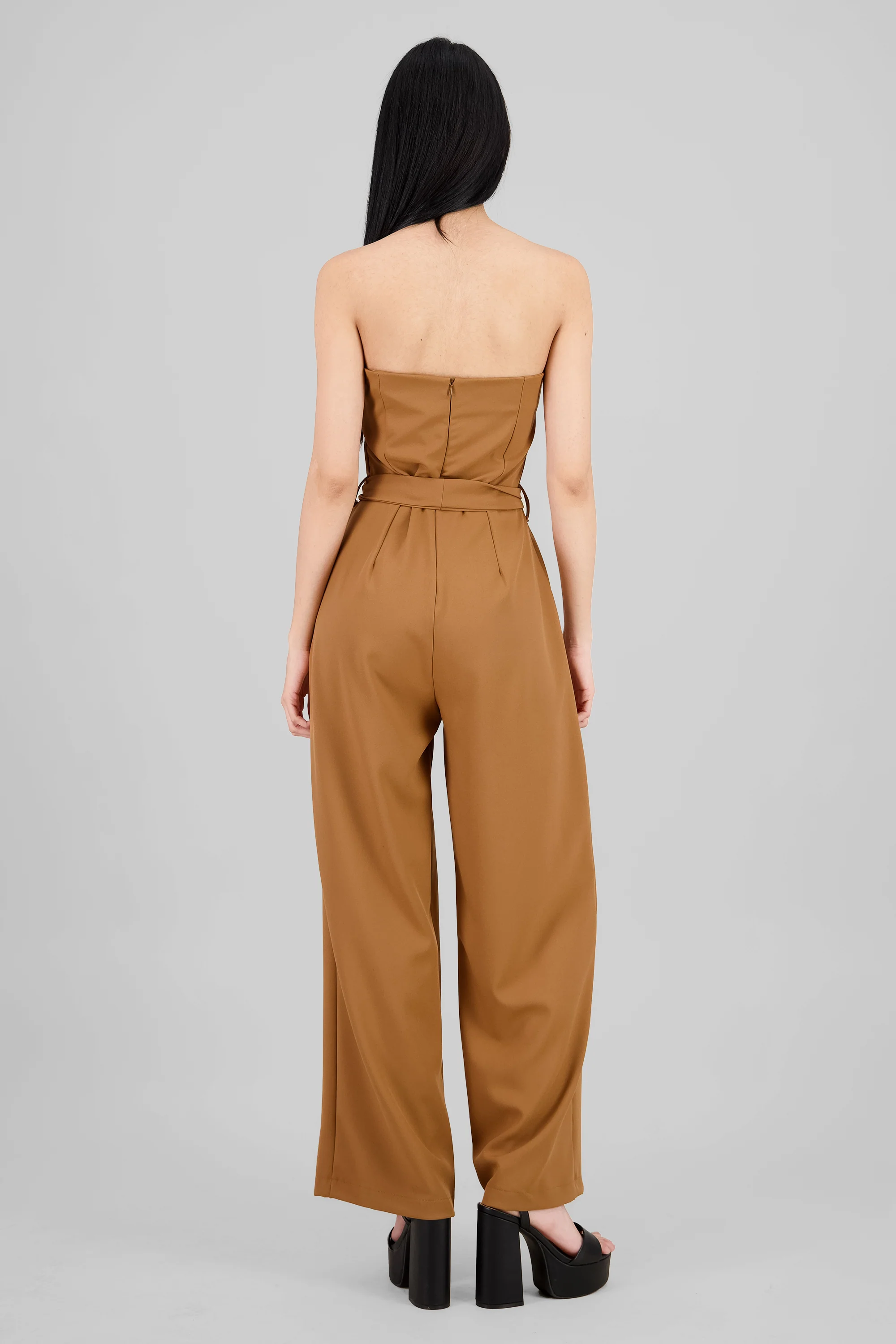 Jumpsuit strapless sastreado - Image 3