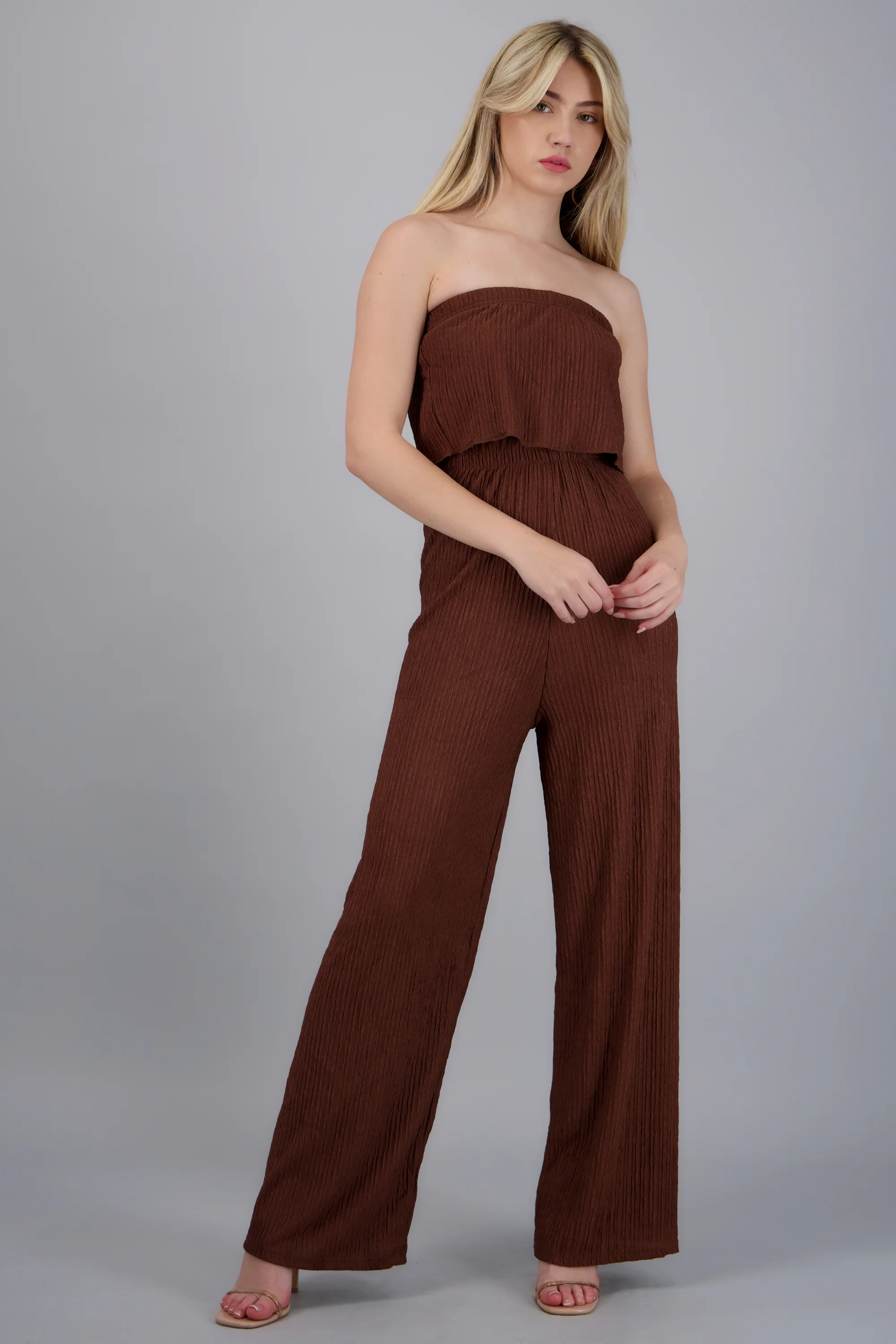 Jumpsuit strapless textura - Image 2