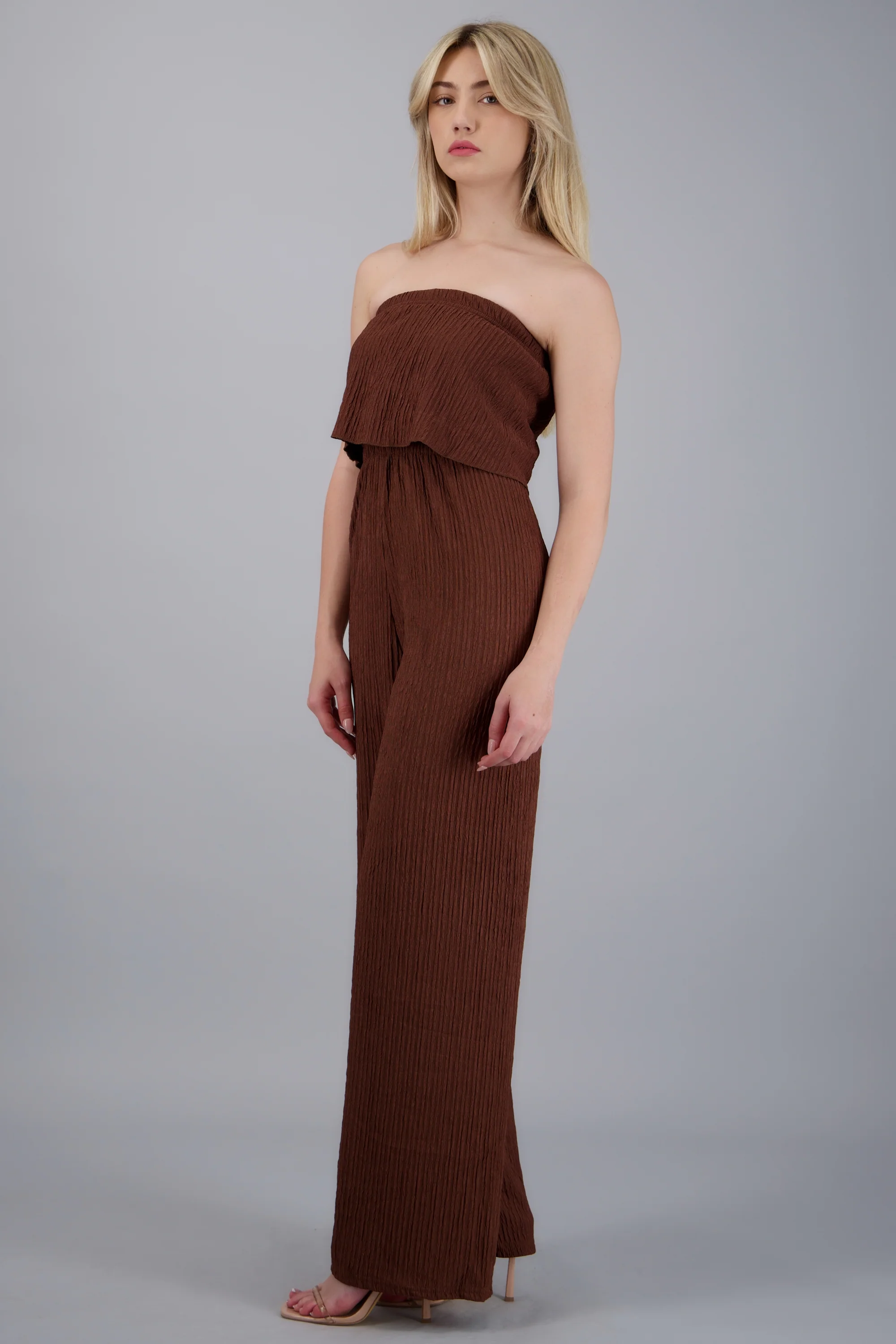 Jumpsuit strapless textura - Image 3