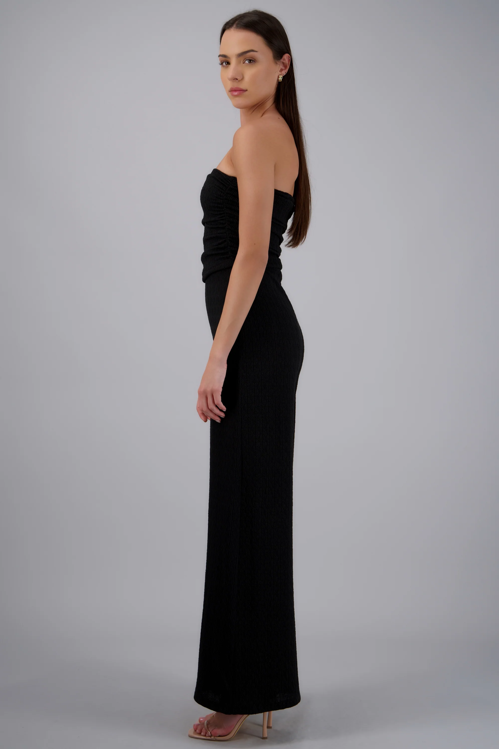 Jumpsuit strapples detalle pliegues - Image 2