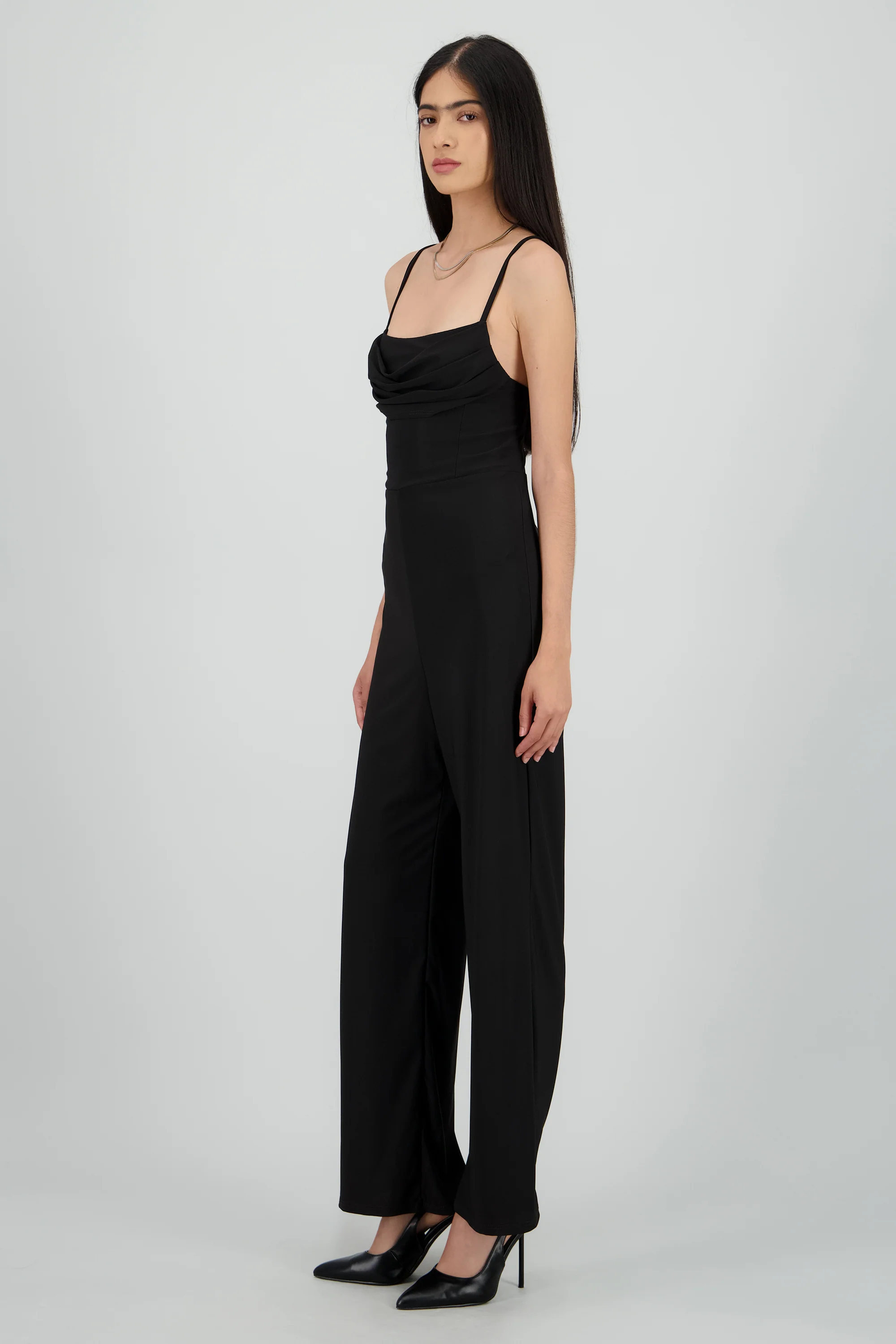 Jumpsuit tirantes det drapeado - Image 3