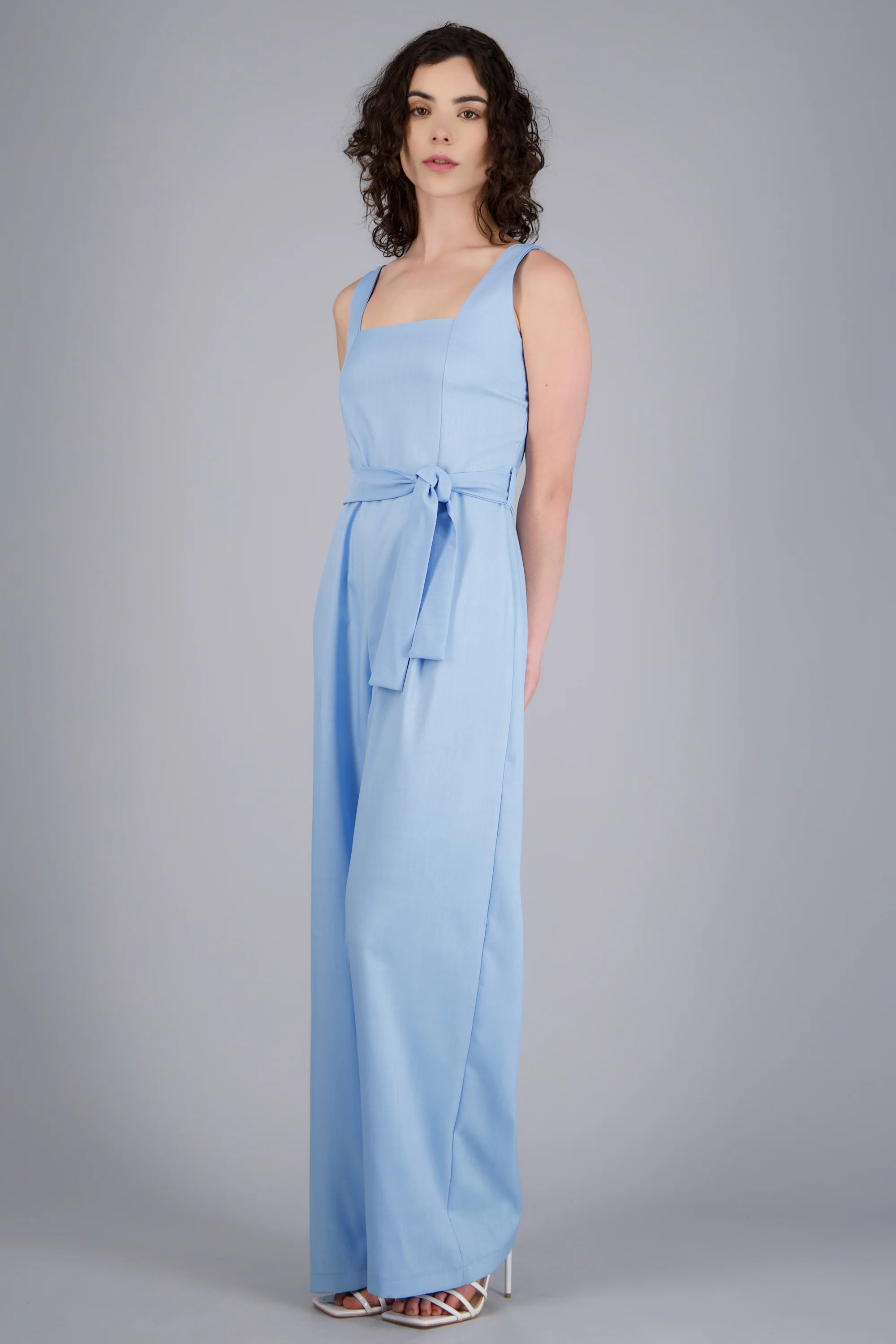 Jumpsuit tirantes detalle cinturon - Image 2